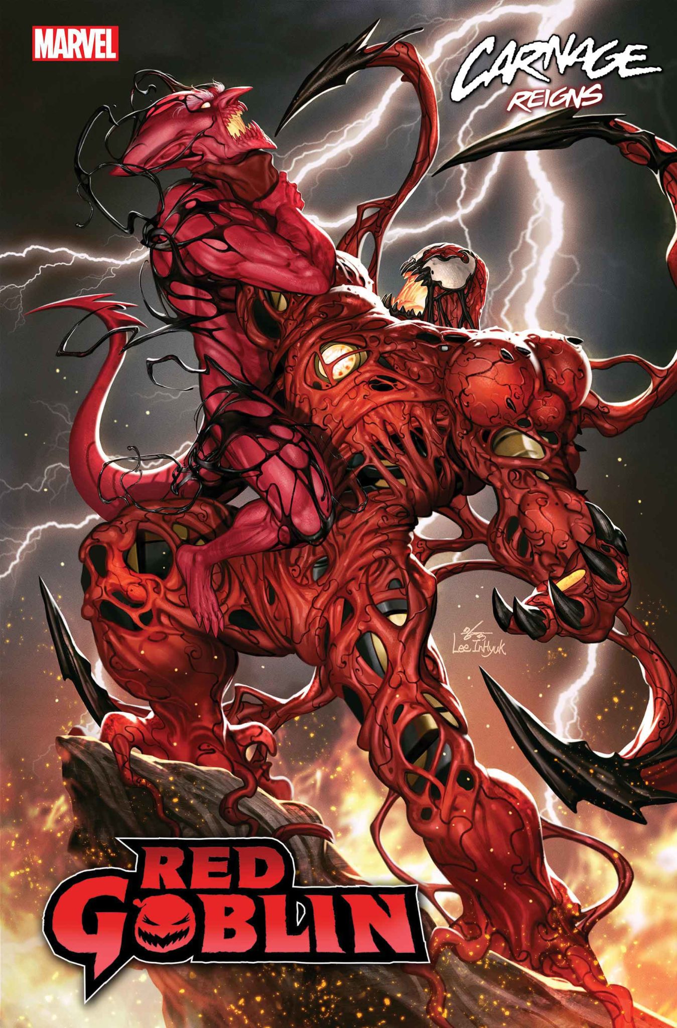 Carnage Reigns Red Goblin cover