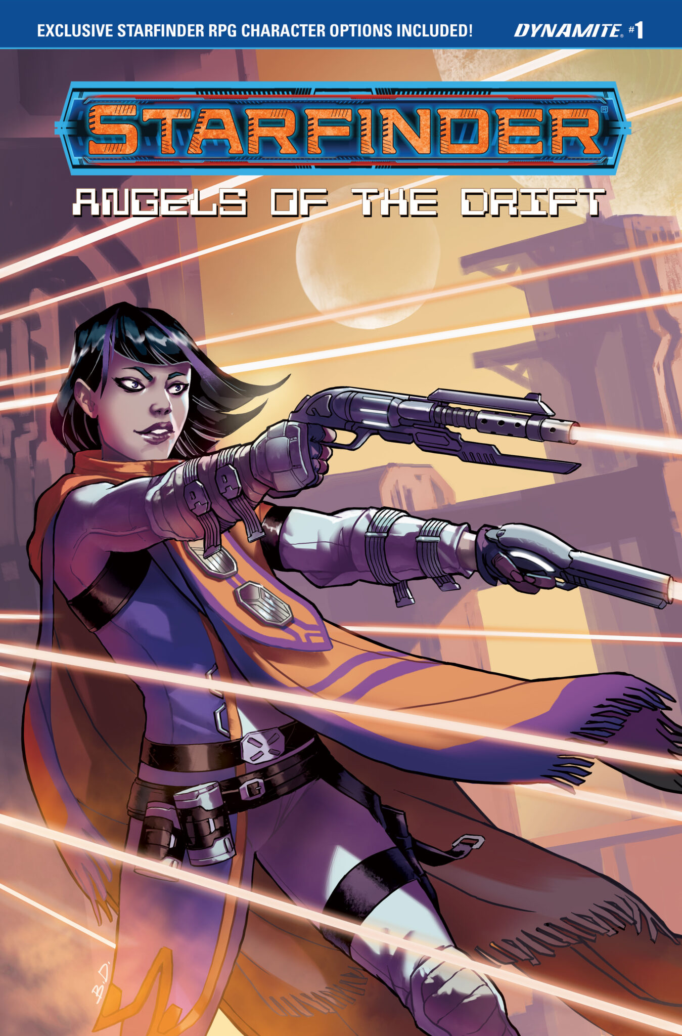 Dynamite Comics To Publish 'Starfinder: Angels Of The Drift', Co-Creator James L. Sutter Will Handle Writing Duties 1 Starfinder Angels of the Drift Cover