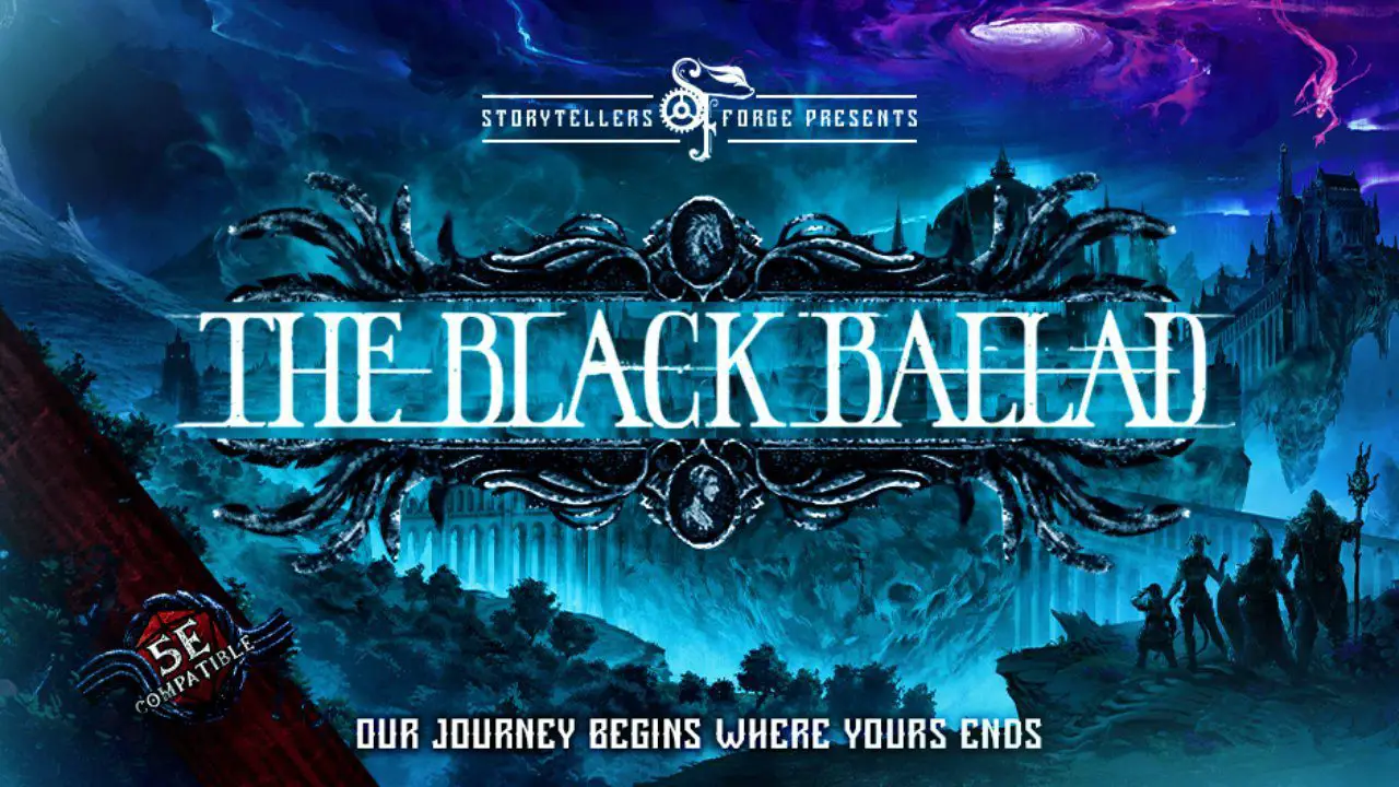 Storytellers Forge Launches Crowdfunding for 'The Black Ballad,' A TTRPG Campaign Exploring Death And Resurrection 1 The Black Ballad promo art