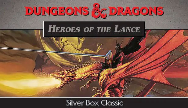 Classic D&D Adventure Games From Spelljammer, Dragonlance, And More Return After More Than 20 Years 5 Heroes of the Lance (1988) art