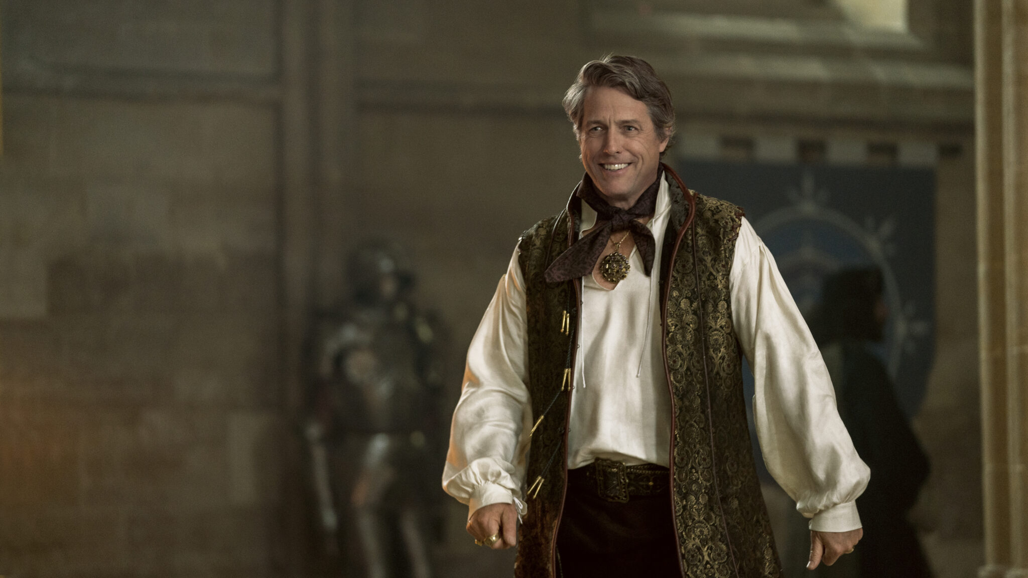 Hugh Grant plays Forge in Dungeons & Dragons: Honor Among Thieves from Paramount Pictures and eOne.