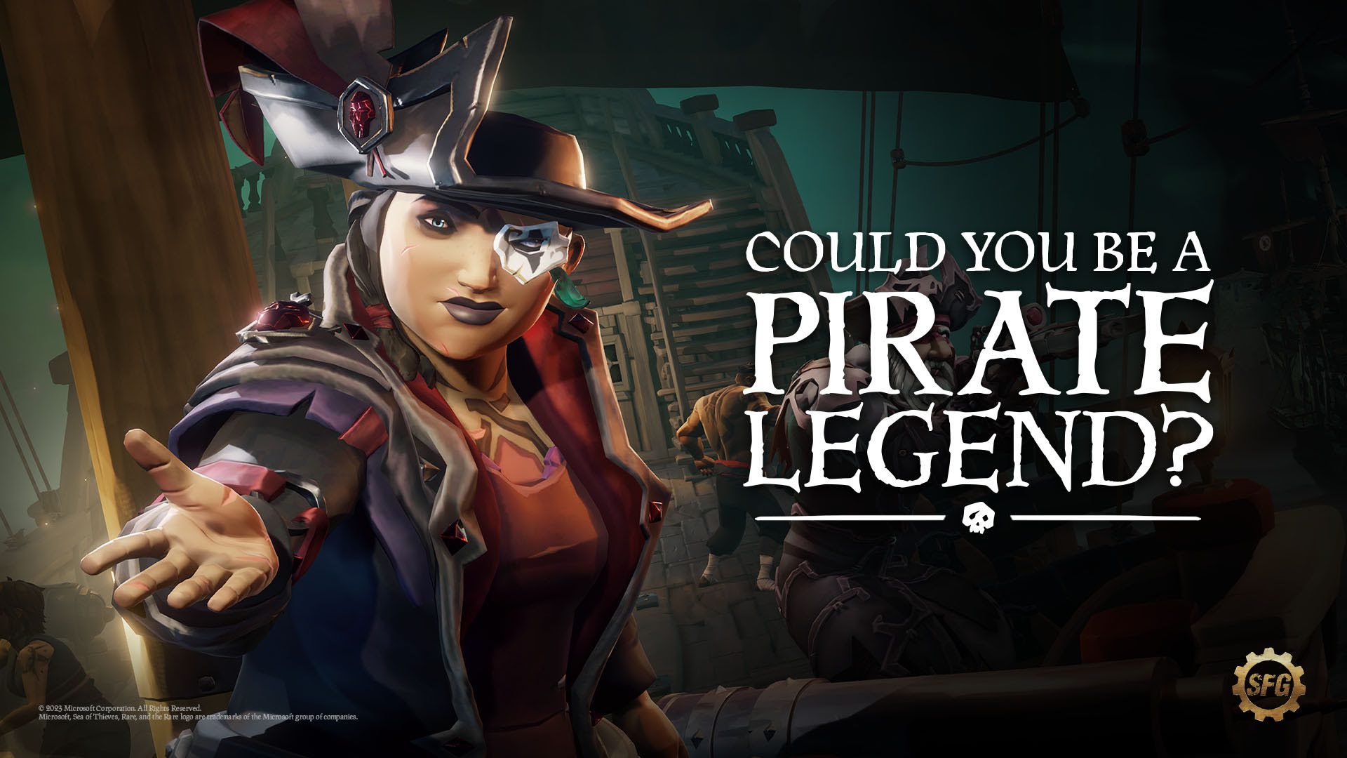 Steamforged Games Announces First Ever Sea of Thieves Board Game 4 Sea of Thieves: Voyage of Legends art