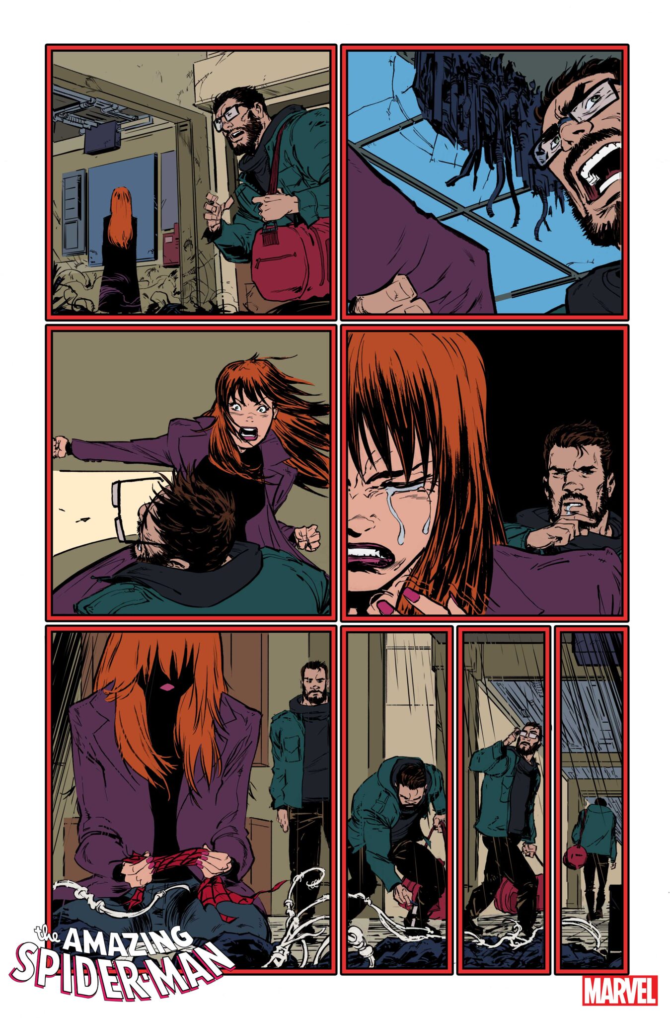 MJ And Peter's Past & Present Collide Preview Of Double Sized 'Amazing Spider-Man' #25 2