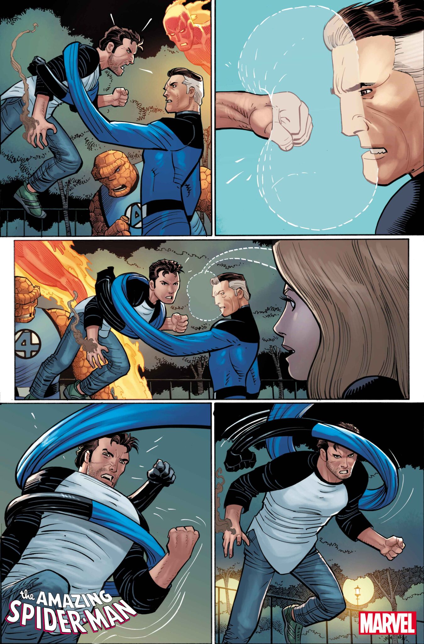 MJ And Peter's Past & Present Collide Preview Of Double Sized 'Amazing Spider-Man' #25 5