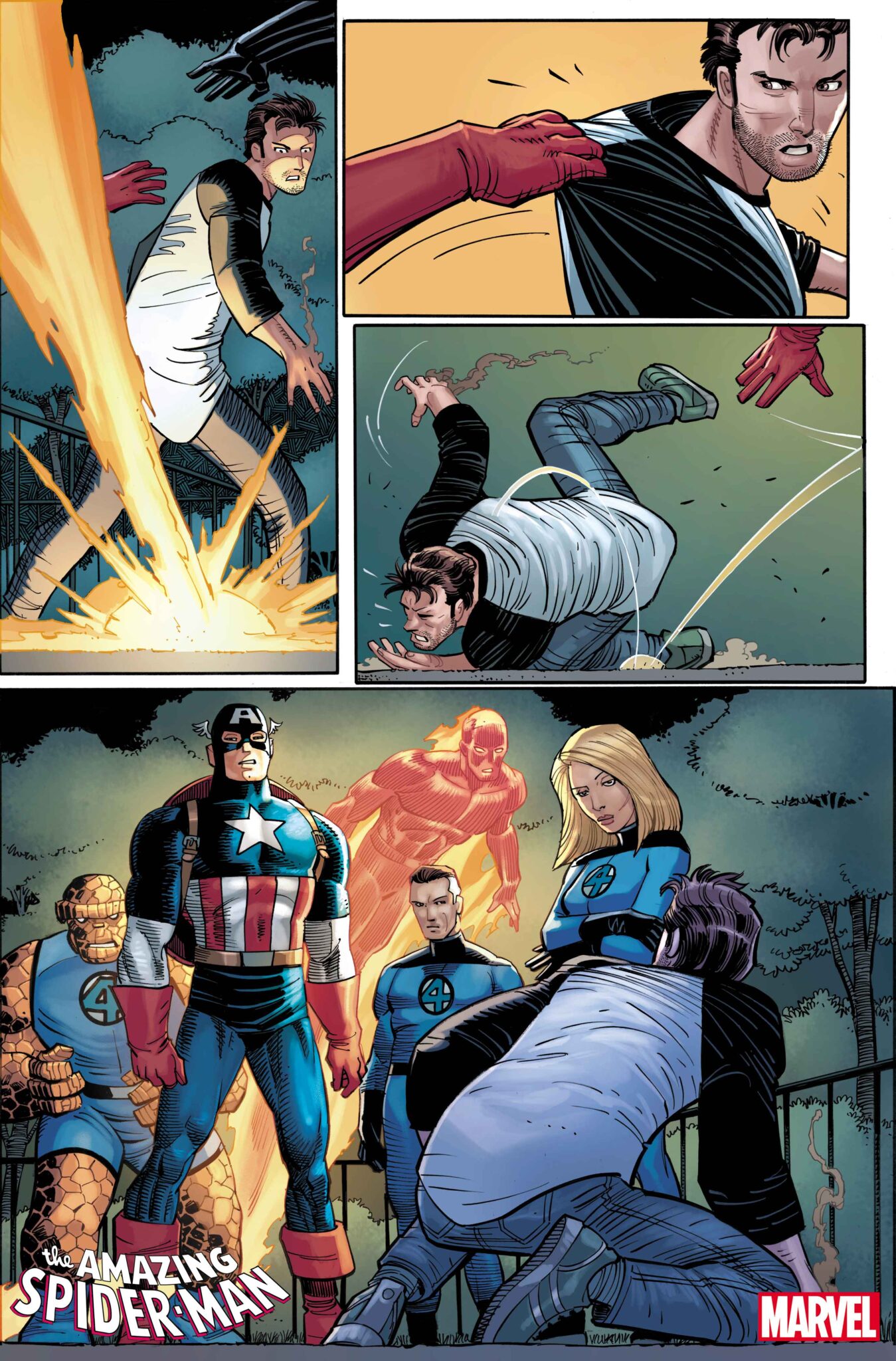 MJ And Peter's Past & Present Collide Preview Of Double Sized 'Amazing Spider-Man' #25 6