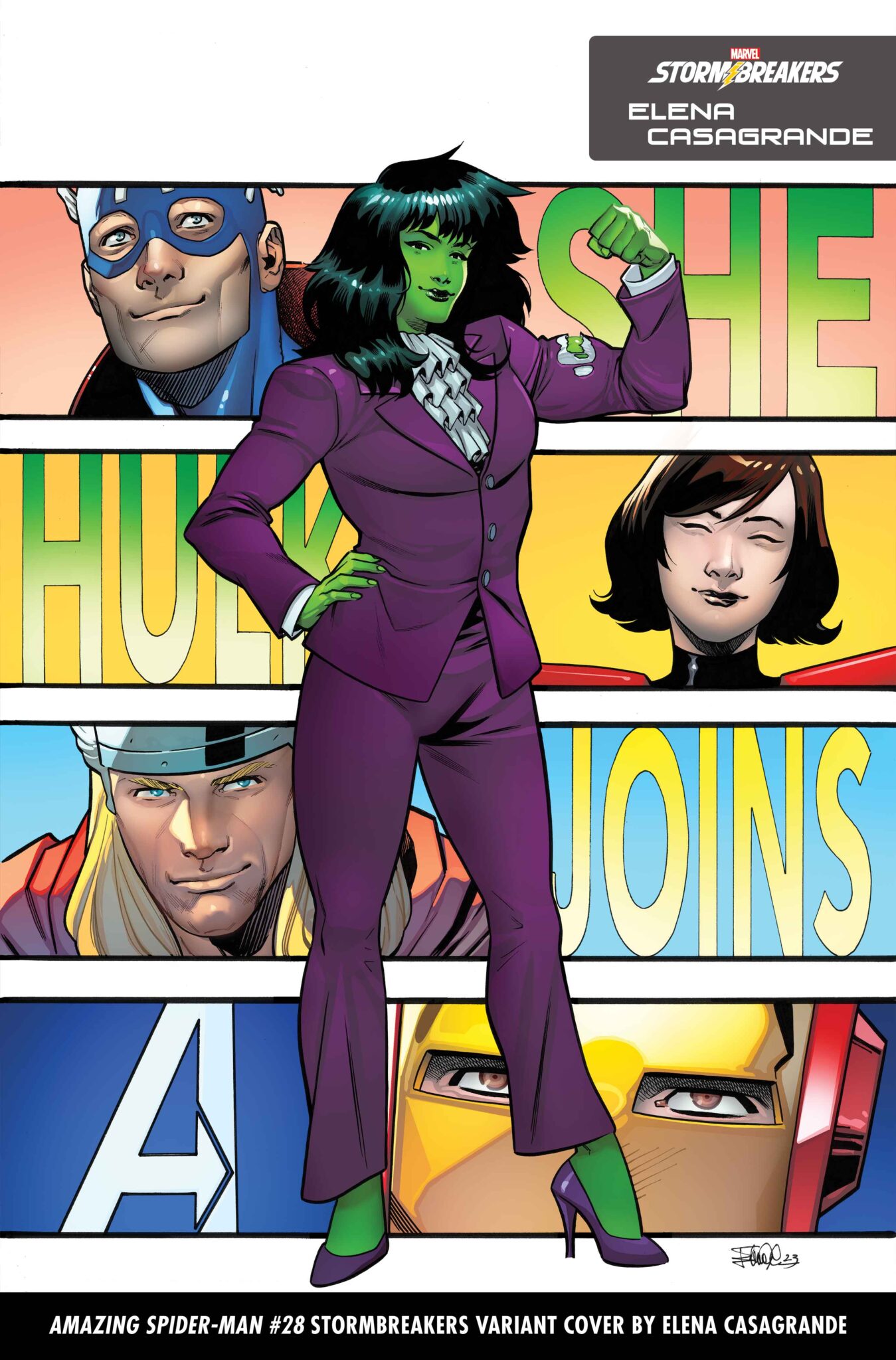 Marvel's Stormbreakers Mark Sixty Years Of The Avengers With New Variant Covers 6