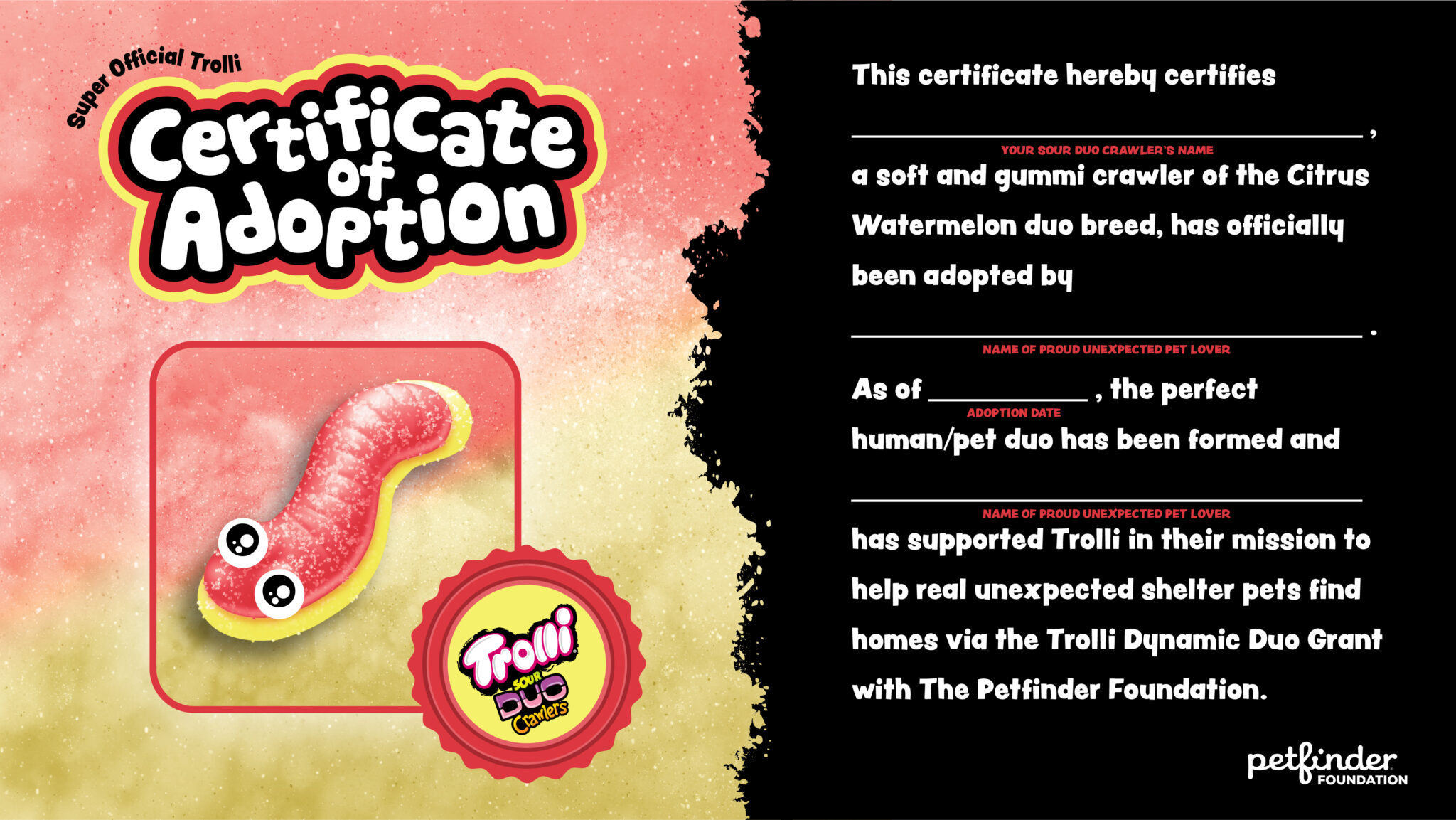 Trolli Celebrates National Adopt A Shelter Pet Day By Letting You "Adopt" A Gummi Worm 4