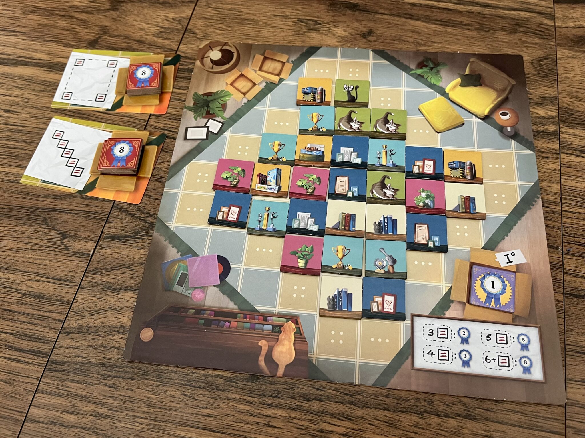 Does 'My Shelfie' Make It On My Real Life Shelfie? 2 My Shelfie board with tiles