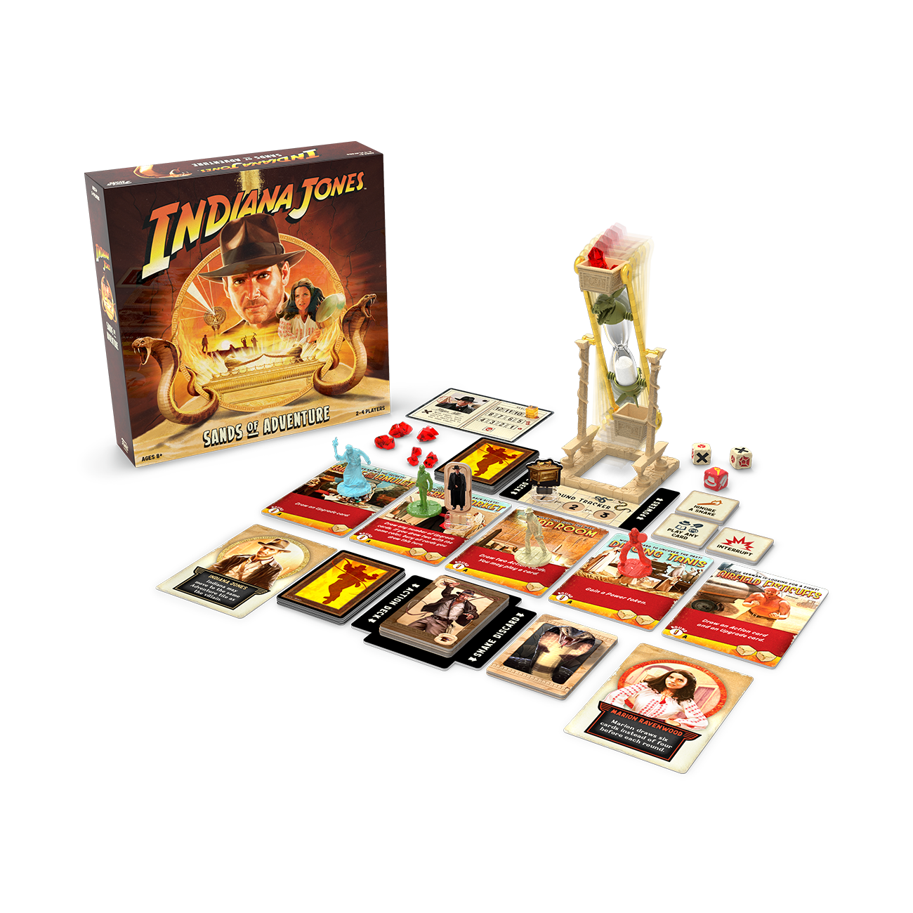 Indiana Jones: Sands of Adventure box and contents