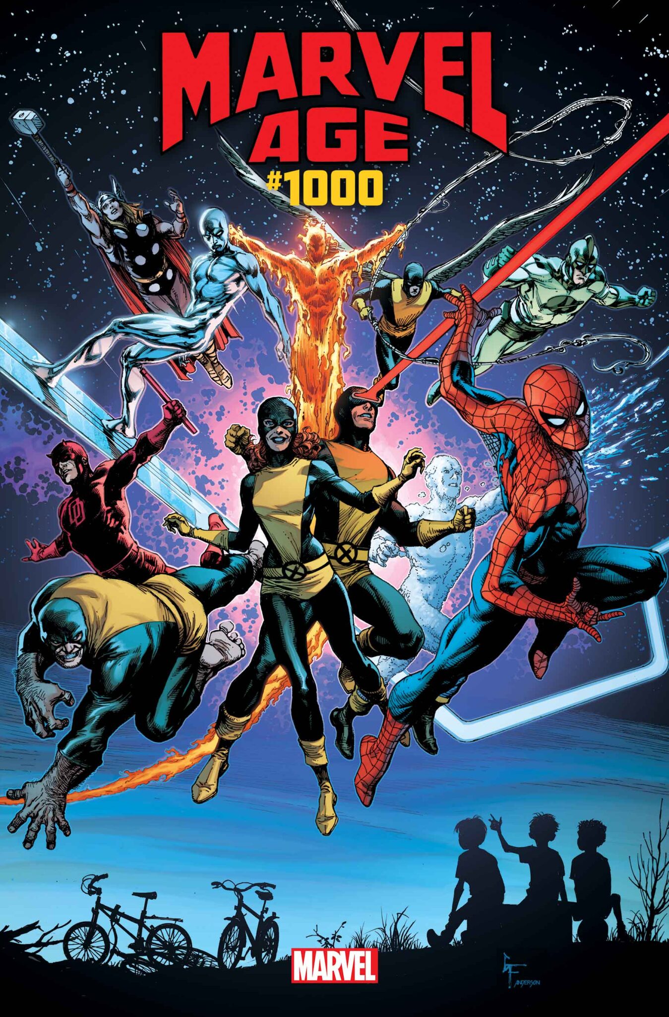 J. Michael Straczynski, Rainbow Rowell, Armando Iannucci And More Unite To Celebrate A Marvel Milestone With 'Marvel Age #1000' 1 Marvel Age #1000 cover