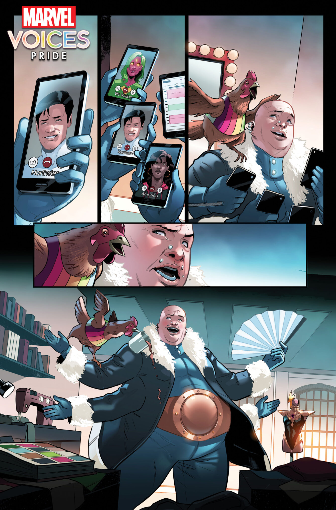 'Marvel's Voices: Pride' 2023 Previews Shine Spotlight On Gwenpool, Black Cat, And More 10 Marvel's Voices Pride Jumbo Carnation preview