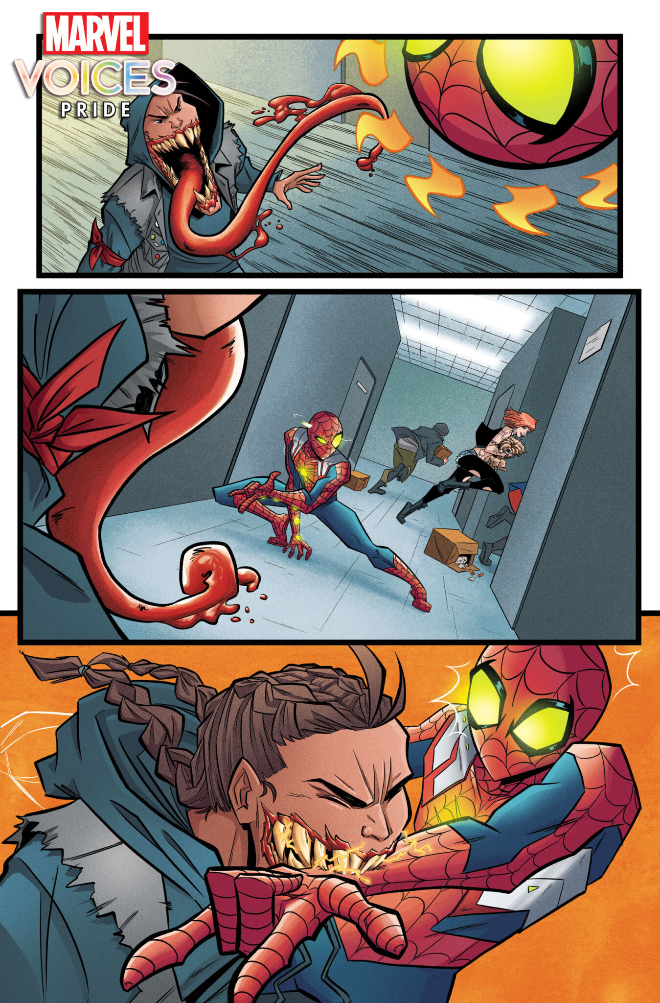 'Marvel's Voices: Pride' 2023 Previews Shine Spotlight On Gwenpool, Black Cat, And More 9 Marvel's Voices Pride Muzzle preview