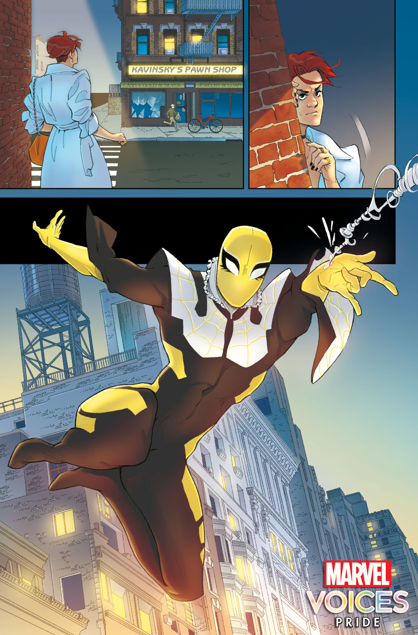 'Marvel's Voices: Pride' 2023 Previews Shine Spotlight On Gwenpool, Black Cat, And More 8 Marvel's Voices Pride Web Weaver preview
