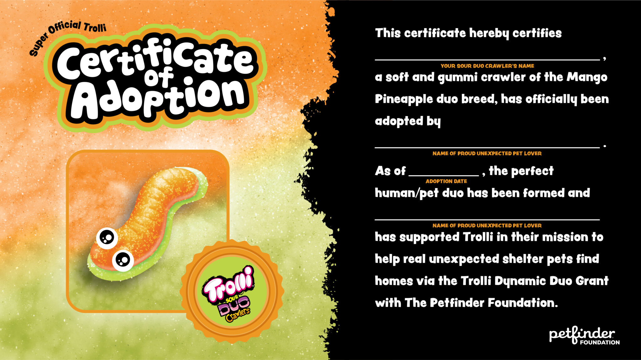 Trolli Celebrates National Adopt A Shelter Pet Day By Letting You "Adopt" A Gummi Worm 2