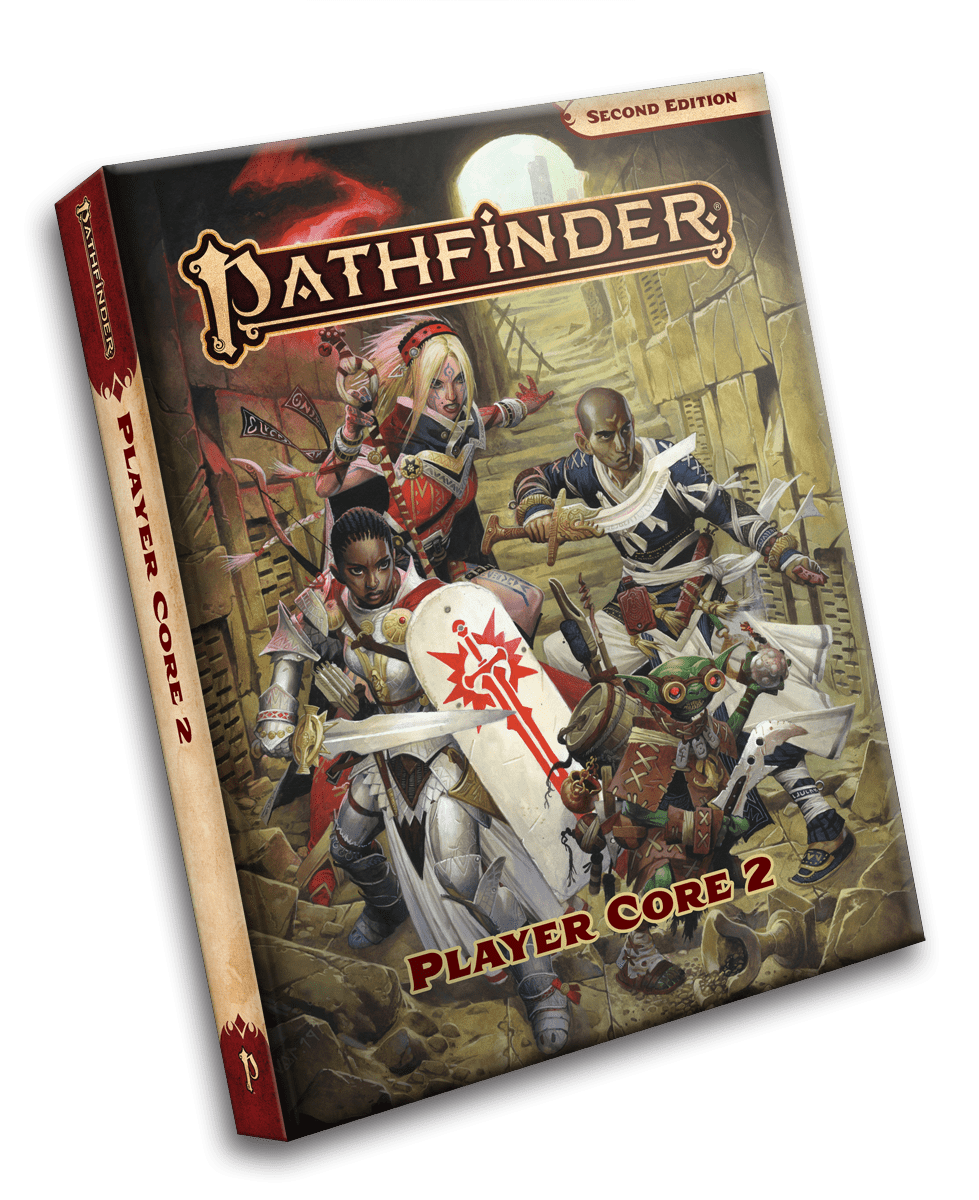 Pathfinder Second Edition Remaster Player Core 2 Book