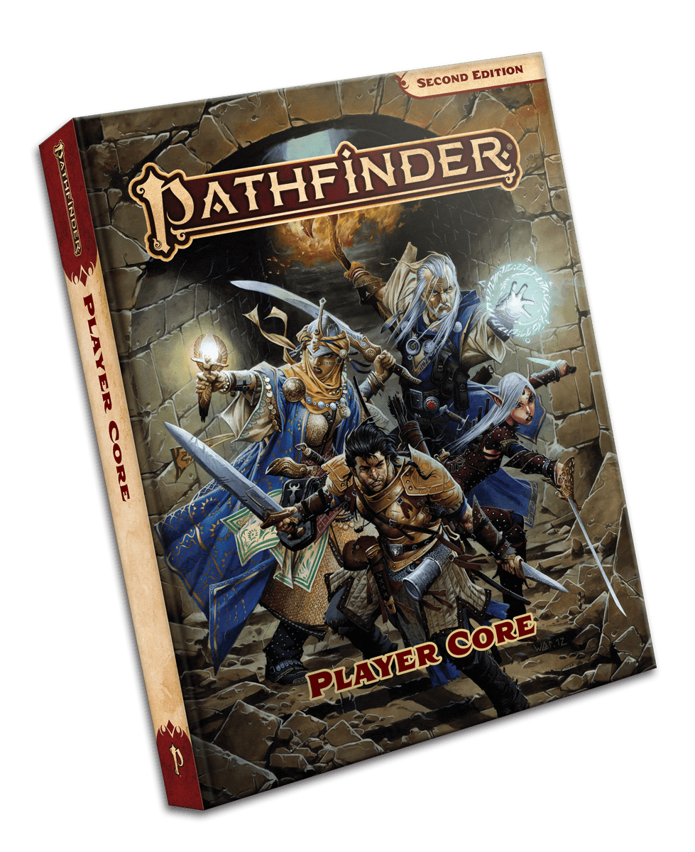 Pathfinder Second Edition Remaster Art Player Core Book 