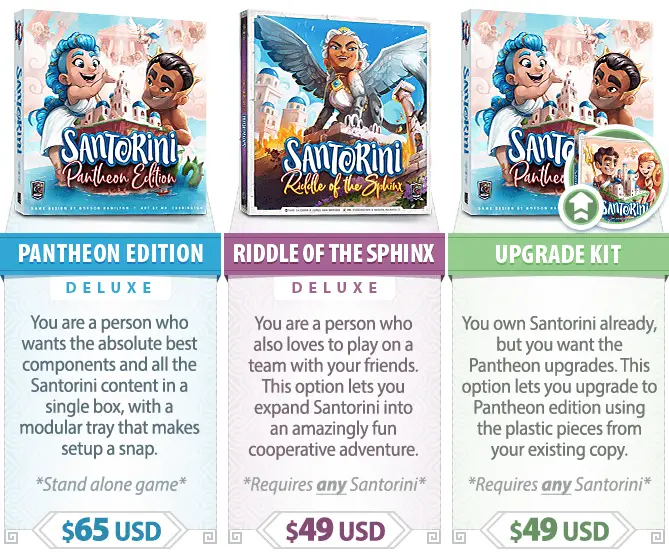 Hit Board Game 'Santorini' Returns To Kickstarter With Deluxe Edition, New Co-Op Expansion 5