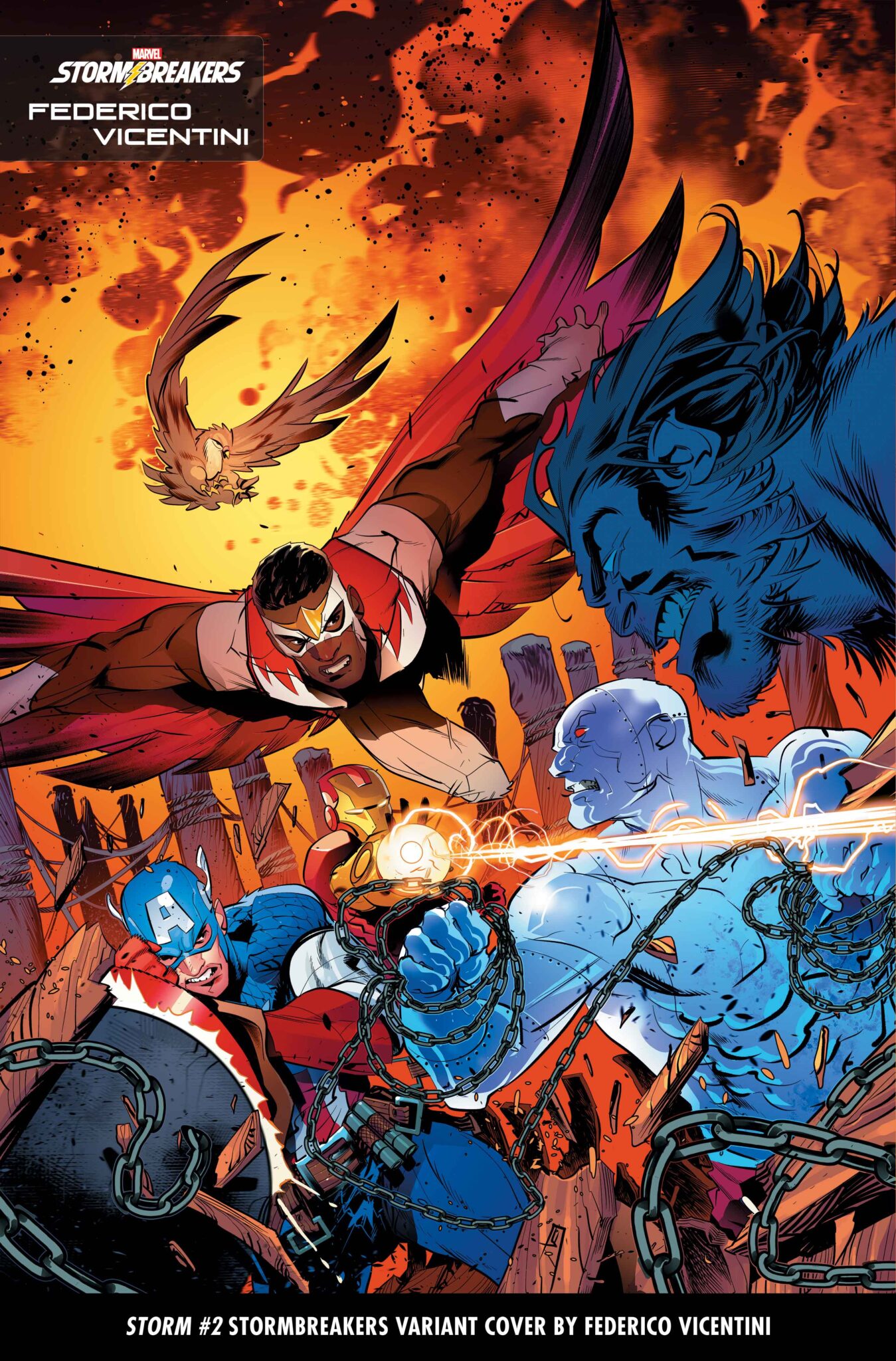 Marvel's Stormbreakers Mark Sixty Years Of The Avengers With New Variant Covers 7