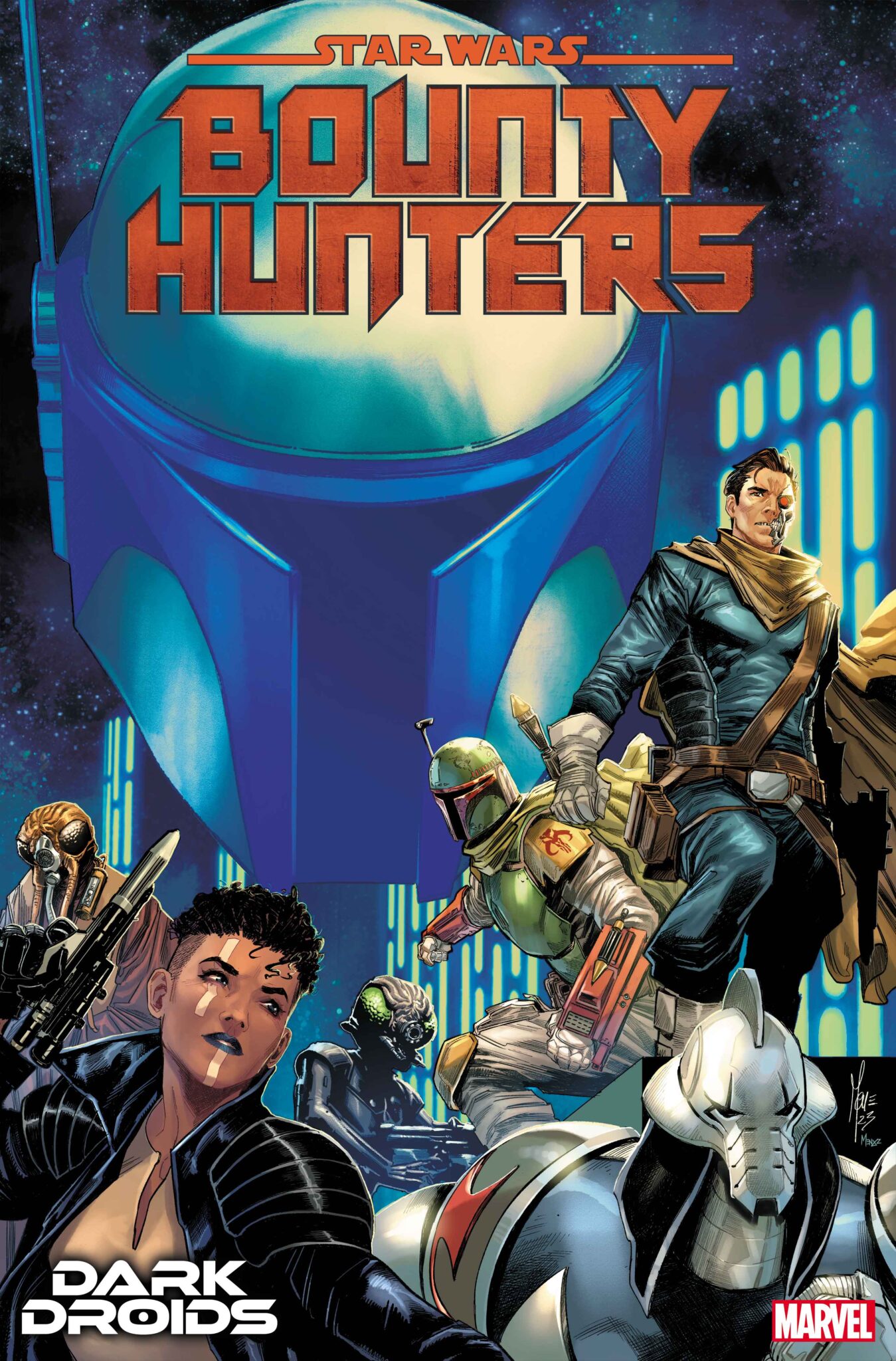 Horror Comes To A Galaxy Far, Far Away In This Summer's 'Dark Droids' 5 Star Wars: Bounty Hunters #37 Dark Droids cover