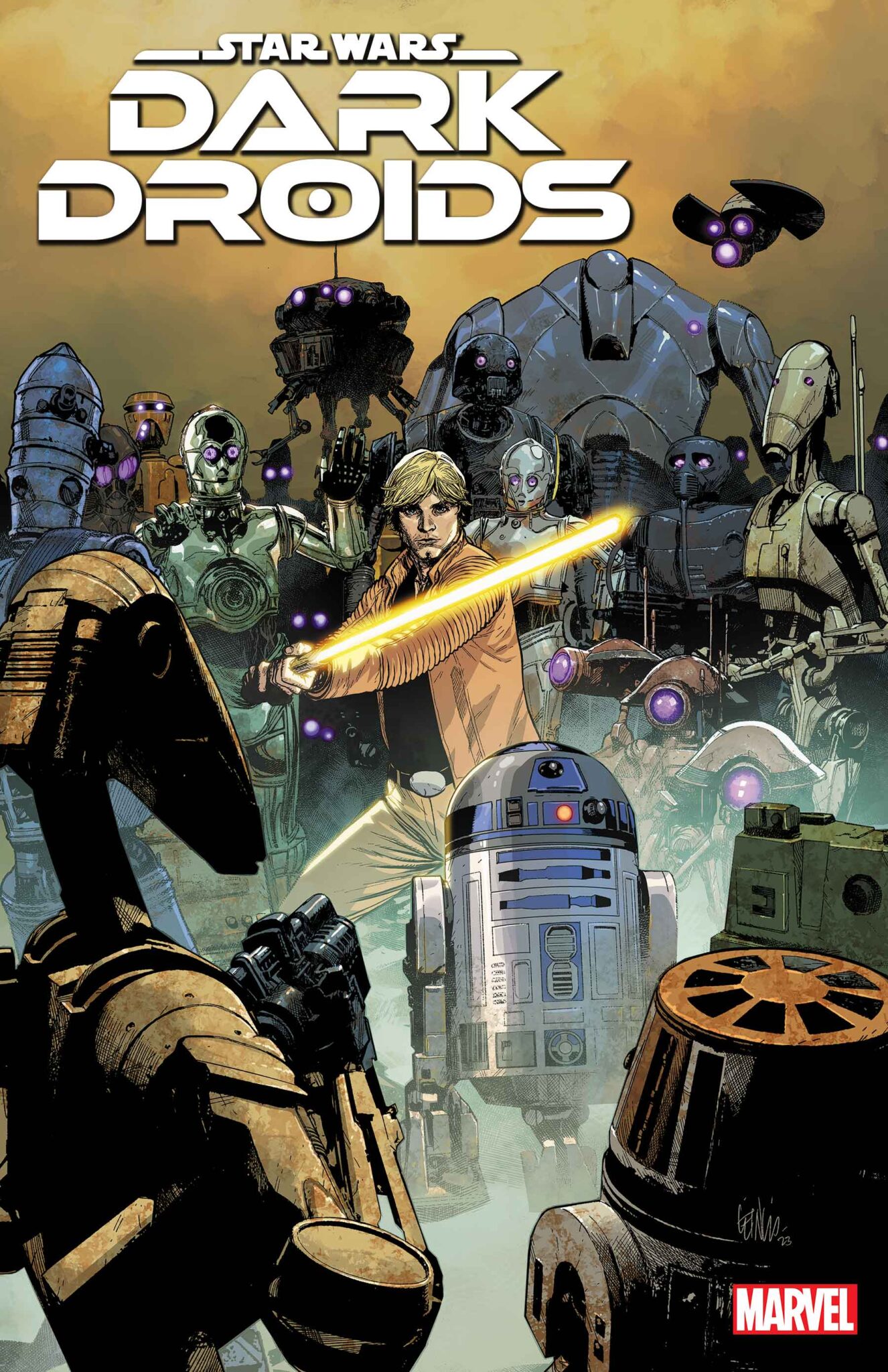 Horror Comes To A Galaxy Far, Far Away In This Summer's 'Dark Droids' 1 Star Wars: Dark Droids promo art