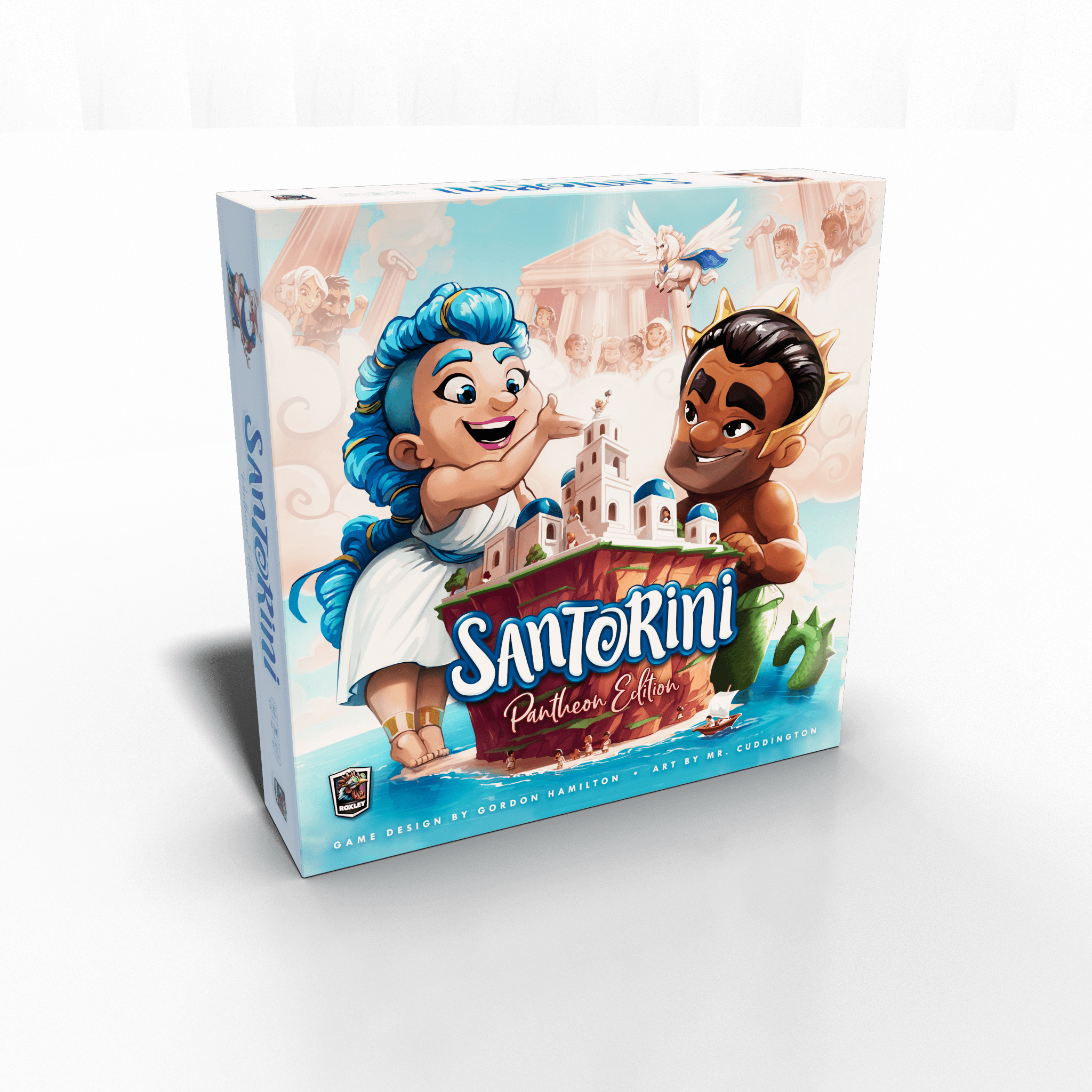 Santorini Pantheon Edition box