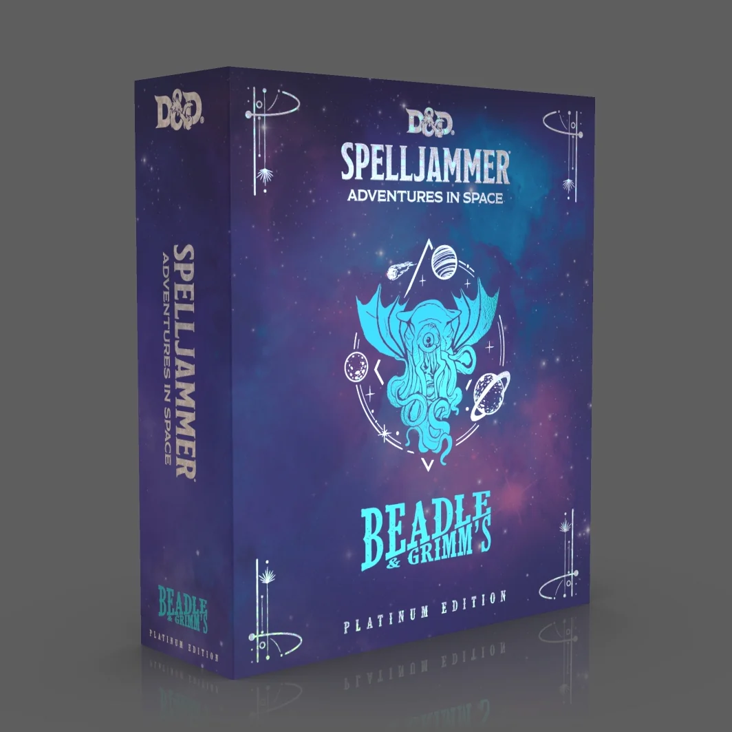 Spelljammer: Adventures In Space' Platinum Edition box