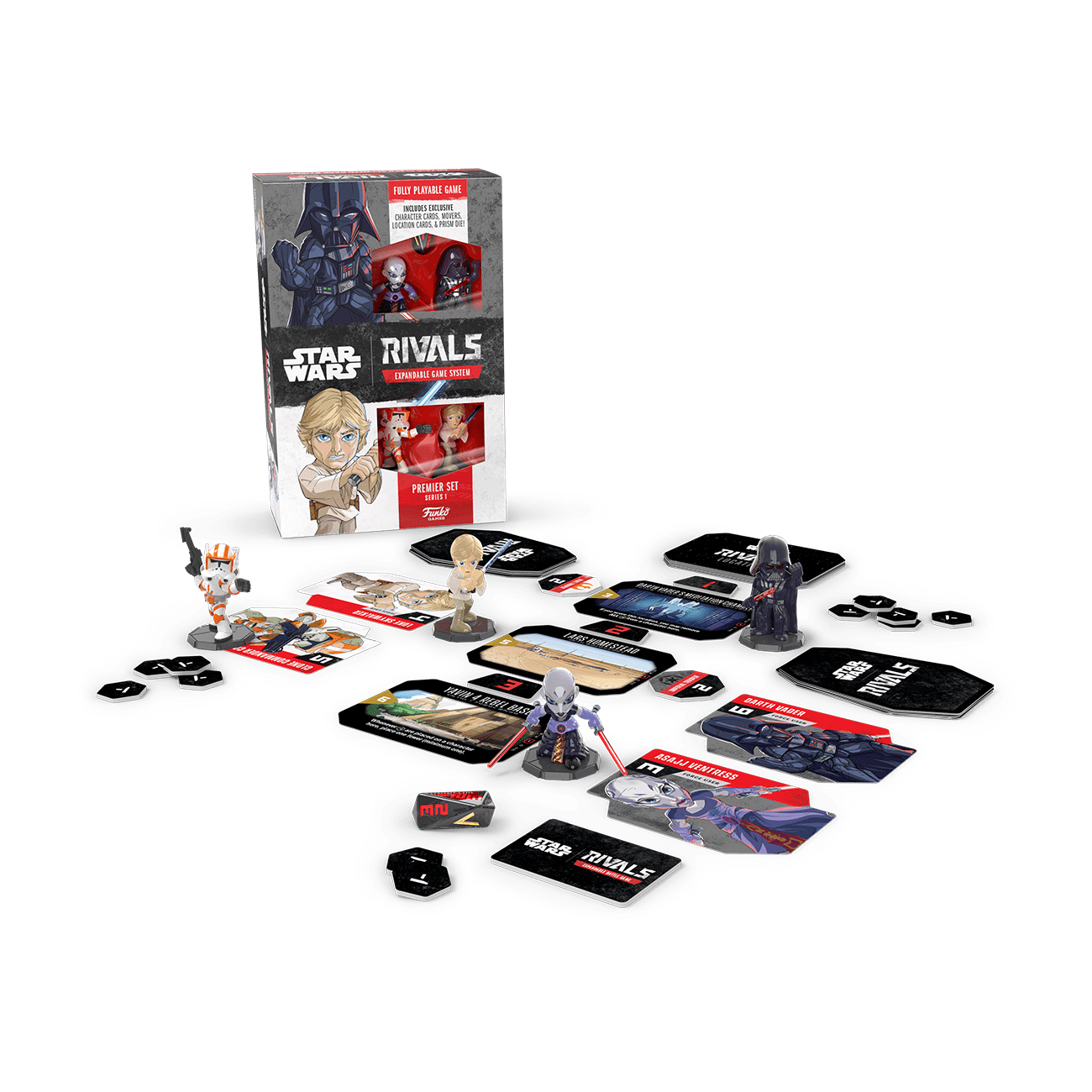 Funko Games Announces New Collectible Game 'Star Wars Rivals' Ahead of Star Wars Celebration 4 Star Wars Rivals - Premier Set