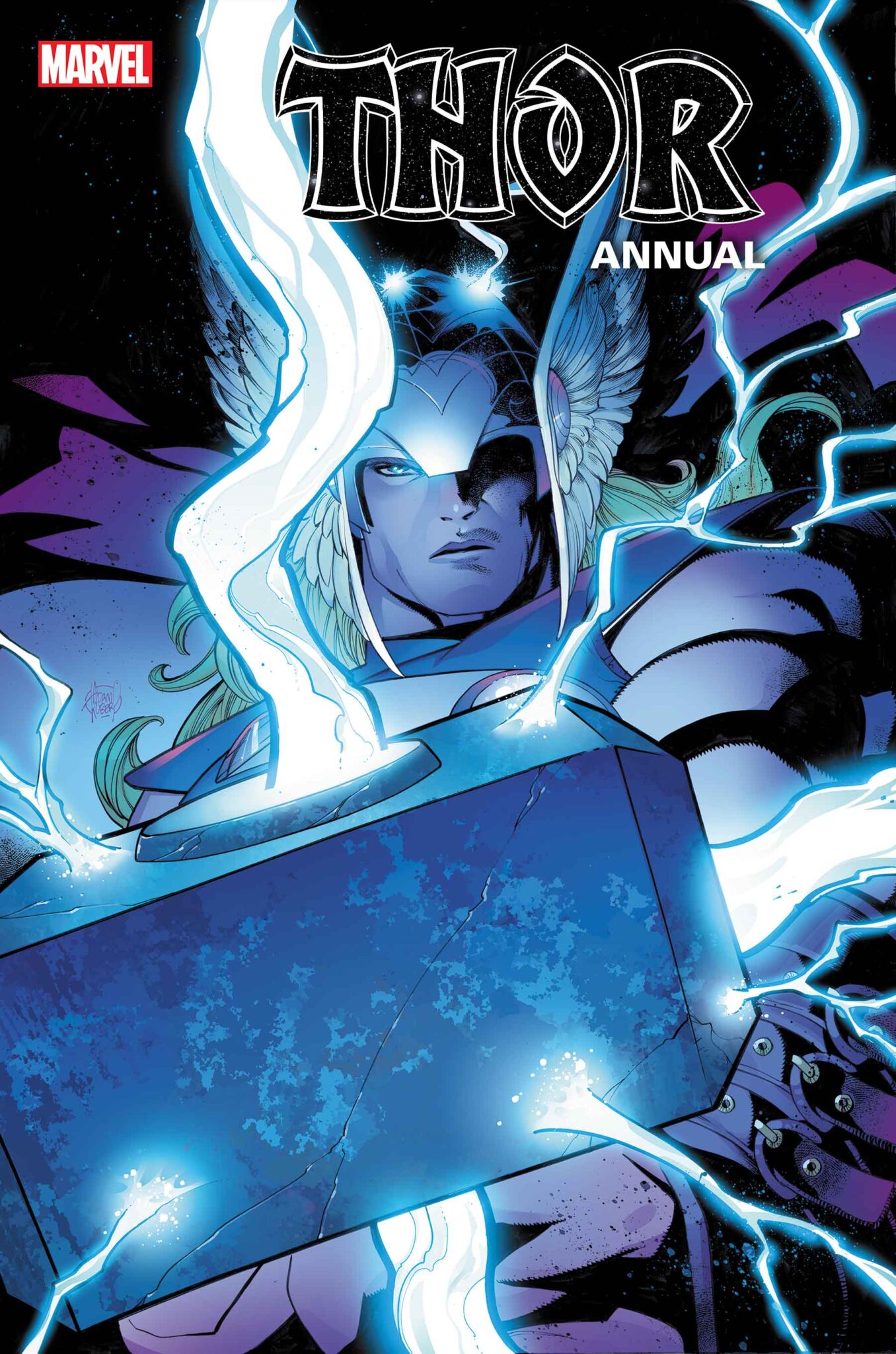 Thor Must Battle M.O.D.O.K And Take Back The Ten Realms In 'Thor Annual' #1 2023 1 Thor Annual #1 cover
