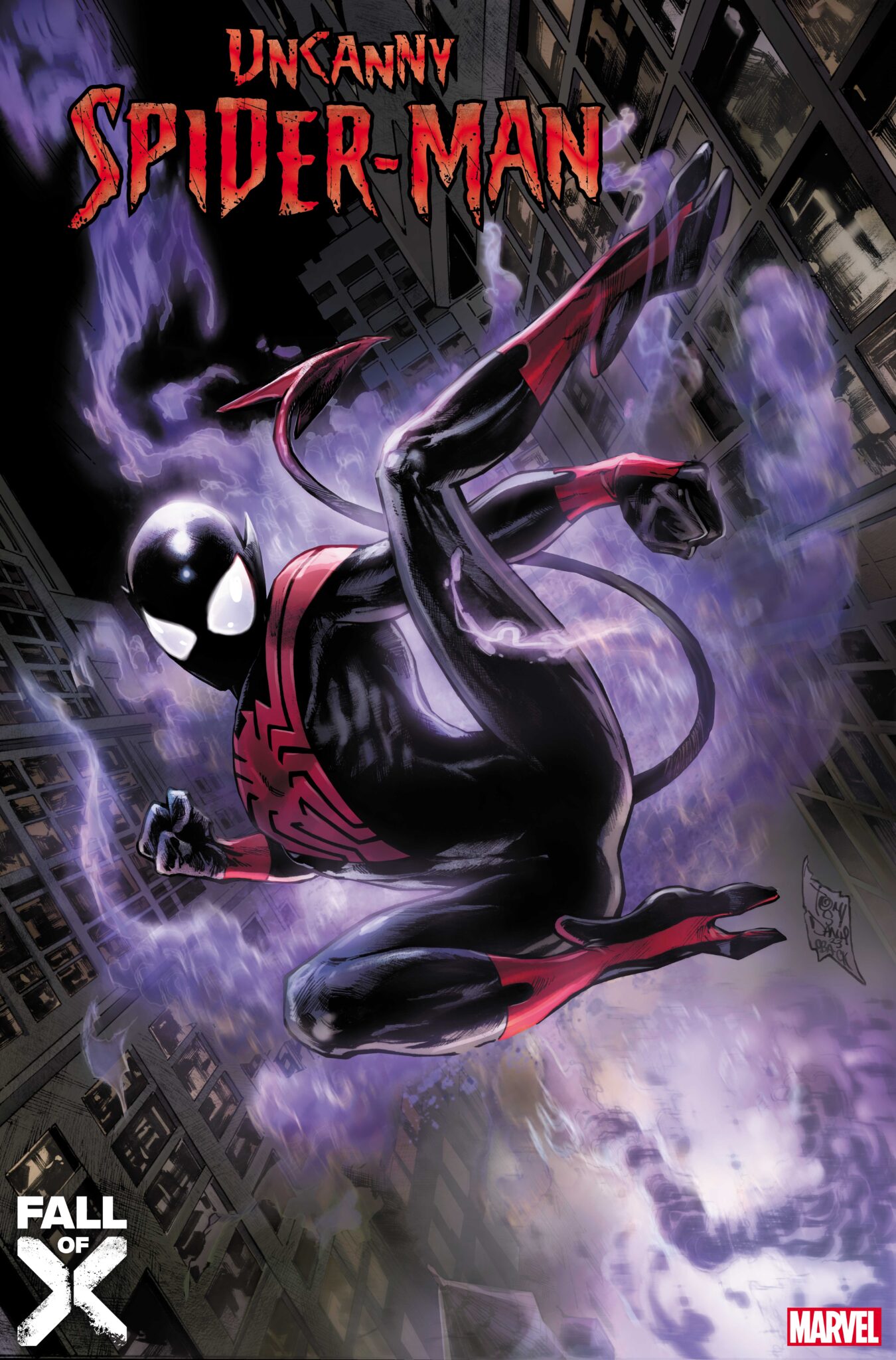 Nightcrawler Becomes A Wallcrawler In Si Spurrier's 'Uncanny Spider-Man' 1 Uncanny Spider-Man #1 cover