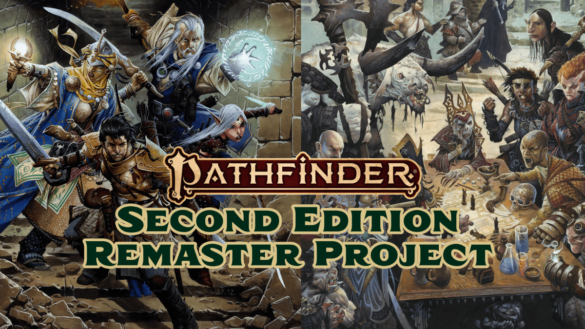 Paizo Announces Pathfinder Second Edition Remaster Project, Will Bring