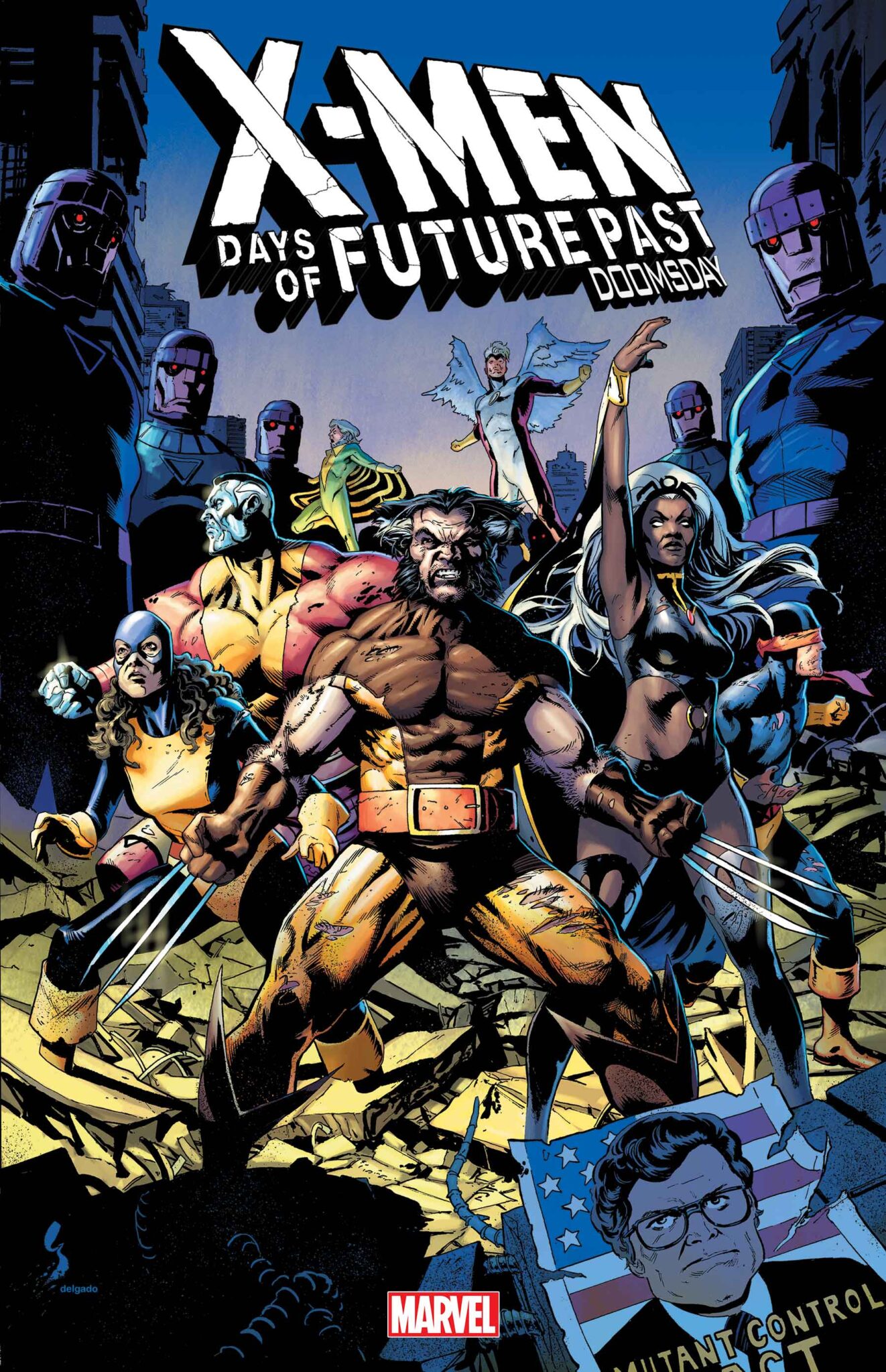 Return To The Days Of Future Past With A New Prequel Series This July 1 X-Men Days of Future Past: Doomsday #1 cover
