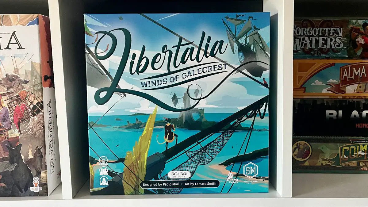 'Libertalia: Winds Of Galecrest' Review: Is Your Sky Pirate Crew Enough? 1 Libertalia: Winds of Galecrest on my shelf
