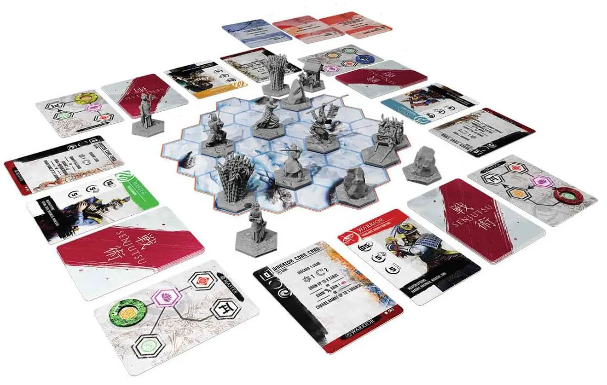 Lucky Duck Games Announces Deal To Publish Samurai Skirmisher 'Senjutsu: Battle For Japan' 2 'Senjutsu: Battle For Japan' contents
