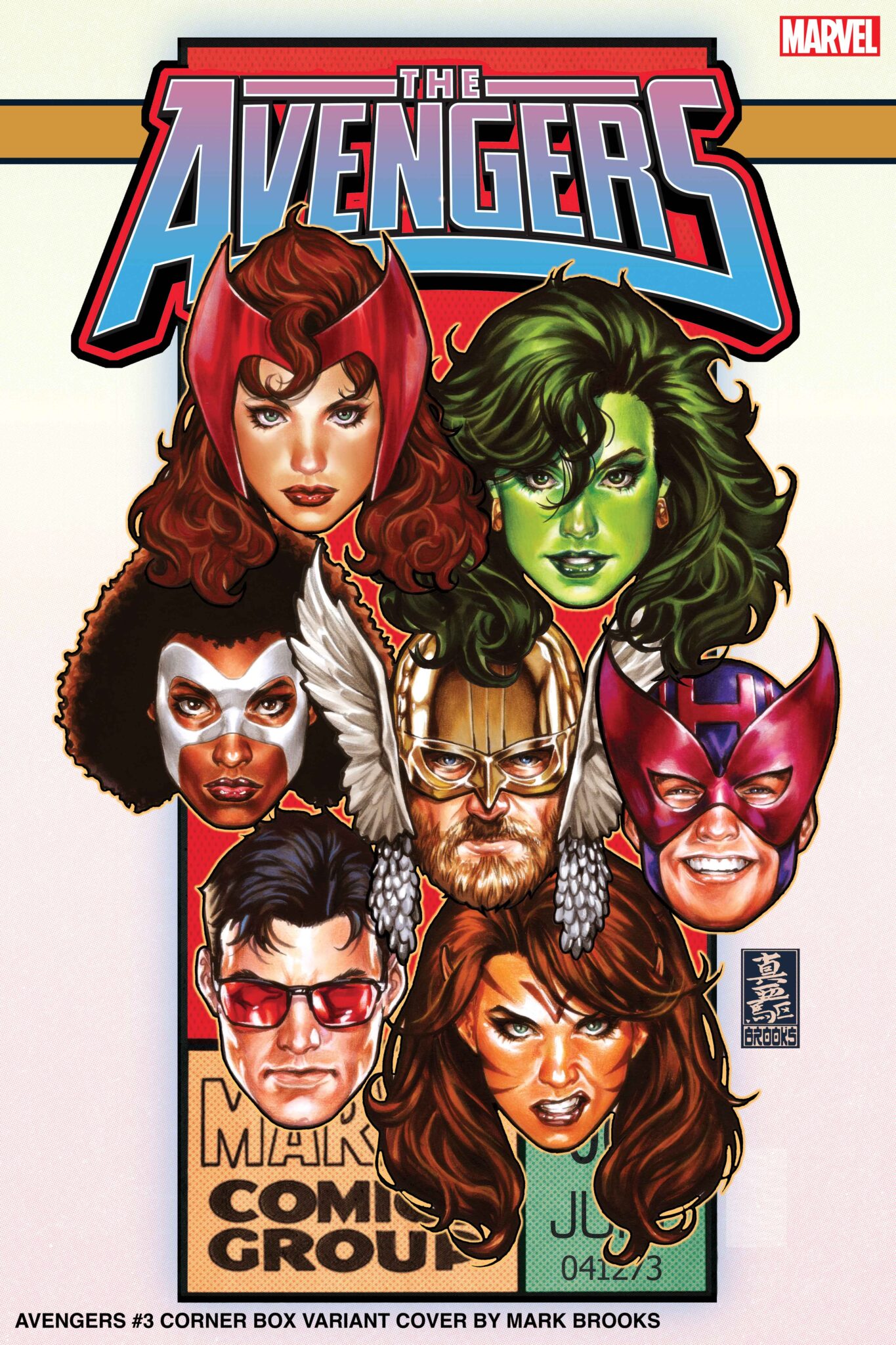 The Phoenix And A Classic Avengers Lineup Get The Spotlight In New Mark Brooks Corner Box Variants 1