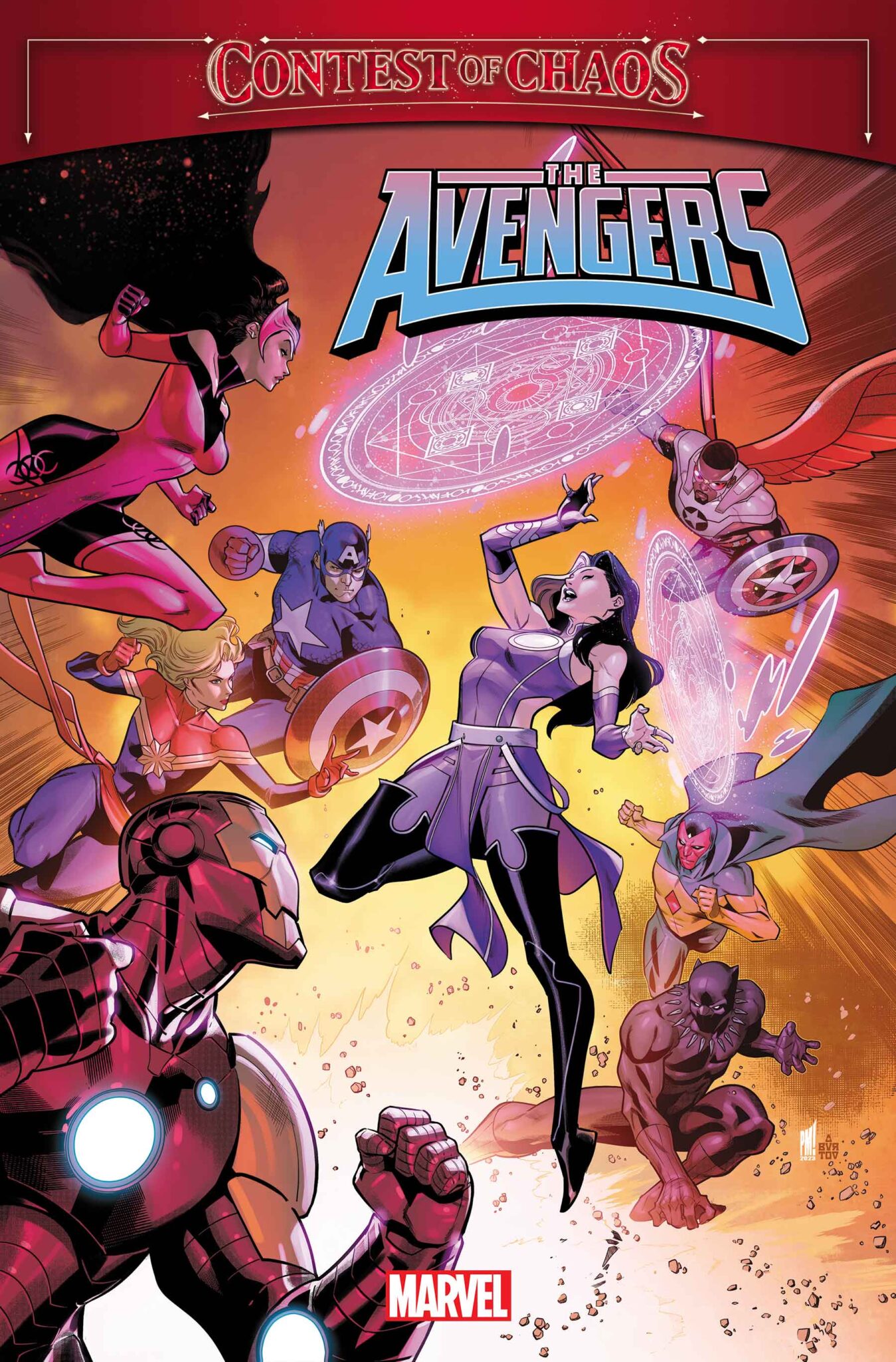 This Summer, Agatha Harkness's Contest Of Chaos Pits Heroes Against Each Other As Darkness Fills The Marvel Universe 8