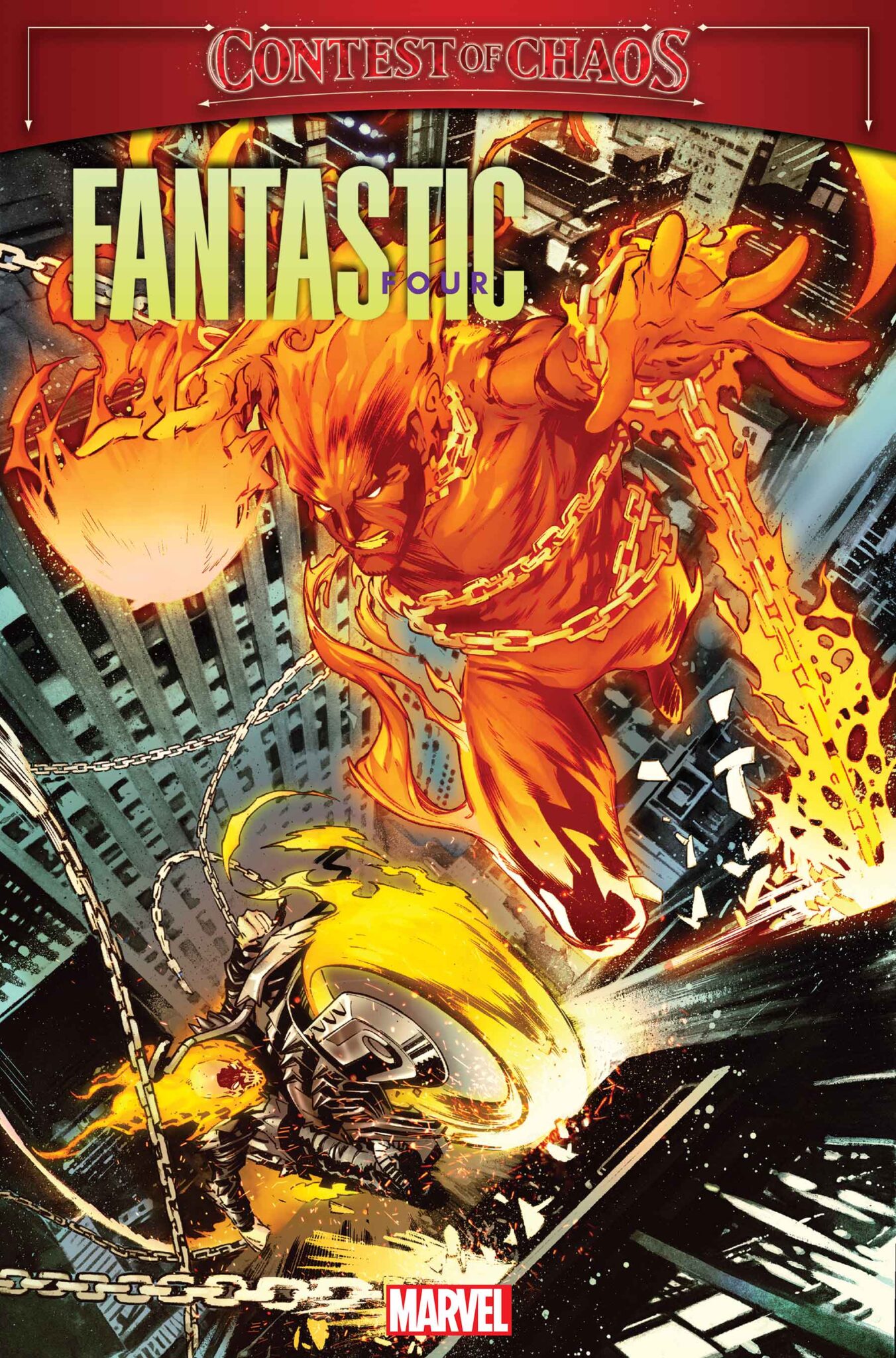 This Summer, Agatha Harkness's Contest Of Chaos Pits Heroes Against Each Other As Darkness Fills The Marvel Universe 3 Fantastic Four Annual Contest of Chaos cover