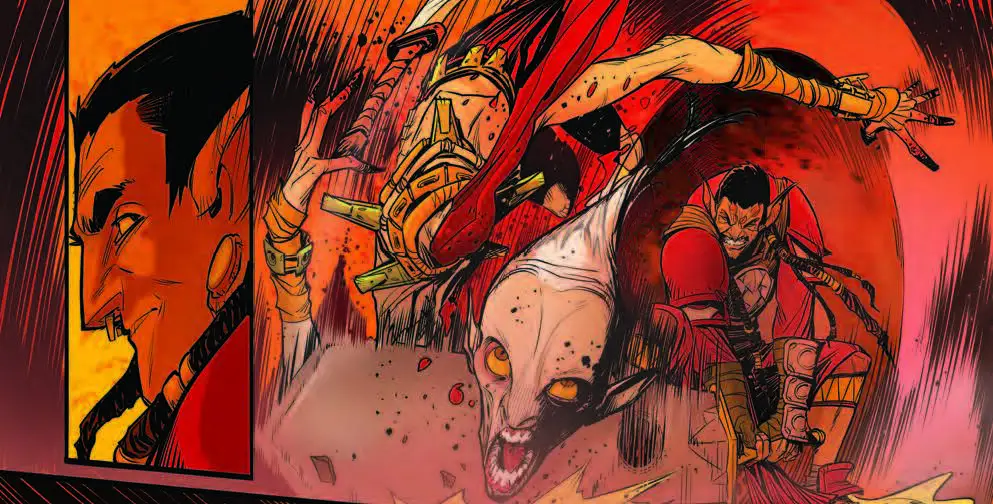 The Hunger And The Dusk #1 Review: G. Willow Wilson Kicks Off #HotOrcSummer With Lively Twist On Orcs vs. Humans 3 The Hunger And The Dusk #1 interior art