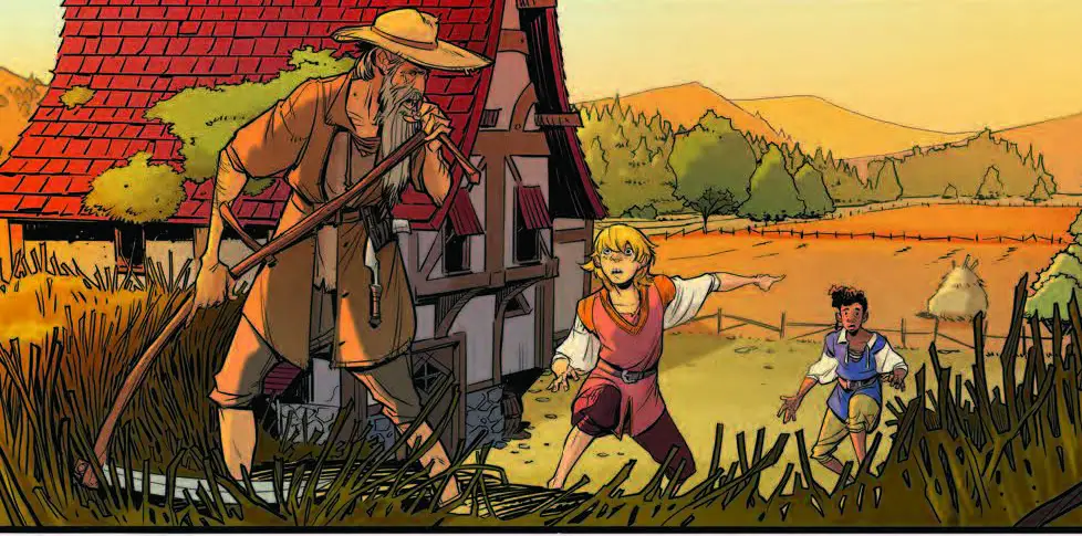 The Hunger And The Dusk #1 Review: G. Willow Wilson Kicks Off #HotOrcSummer With Lively Twist On Orcs vs. Humans 2 The Hunger & The Dusk interior of Rolly