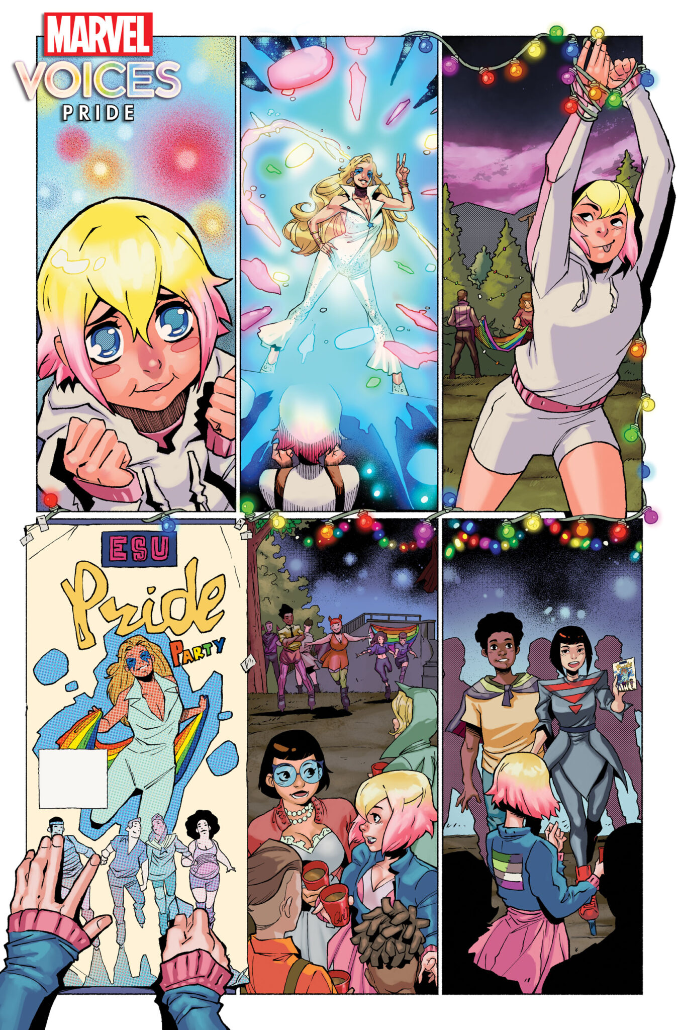 'Marvel's Voices: Pride' 2023 Previews Shine Spotlight On Gwenpool, Black Cat, And More 11 Marvel's Voices Pride Gwenpool preview