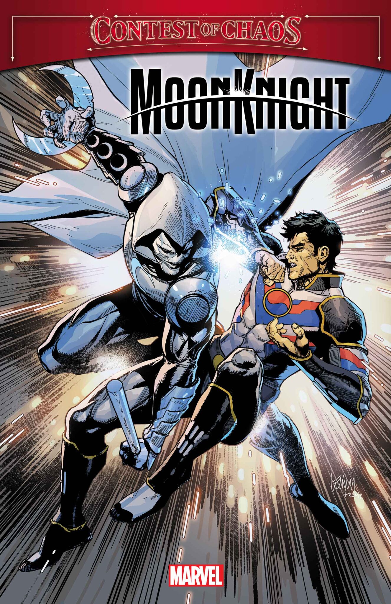 This Summer, Agatha Harkness's Contest Of Chaos Pits Heroes Against Each Other As Darkness Fills The Marvel Universe 4 Moon Knight Annual Contest of Chaos cover