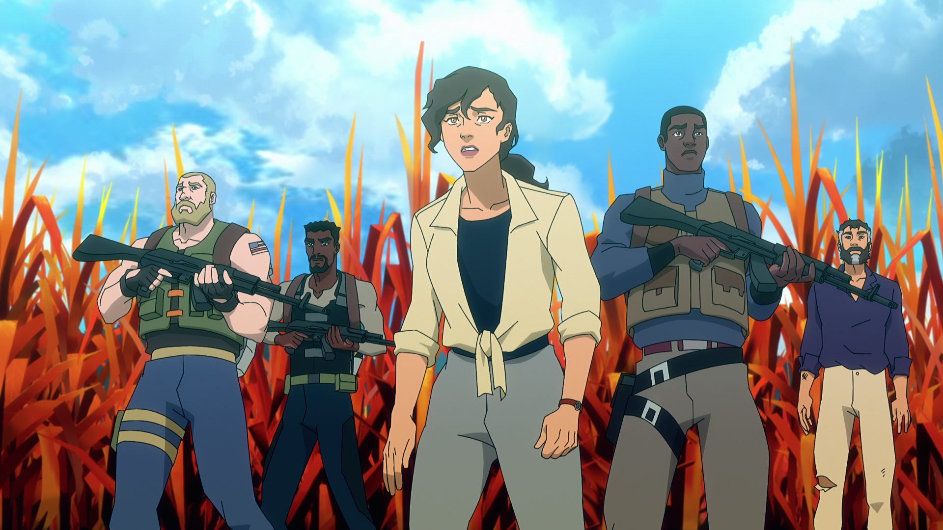 Netflix Reveals Full Cast List And Release Date For 'Skull Island' Animated Series 1 Skull Island principal cast