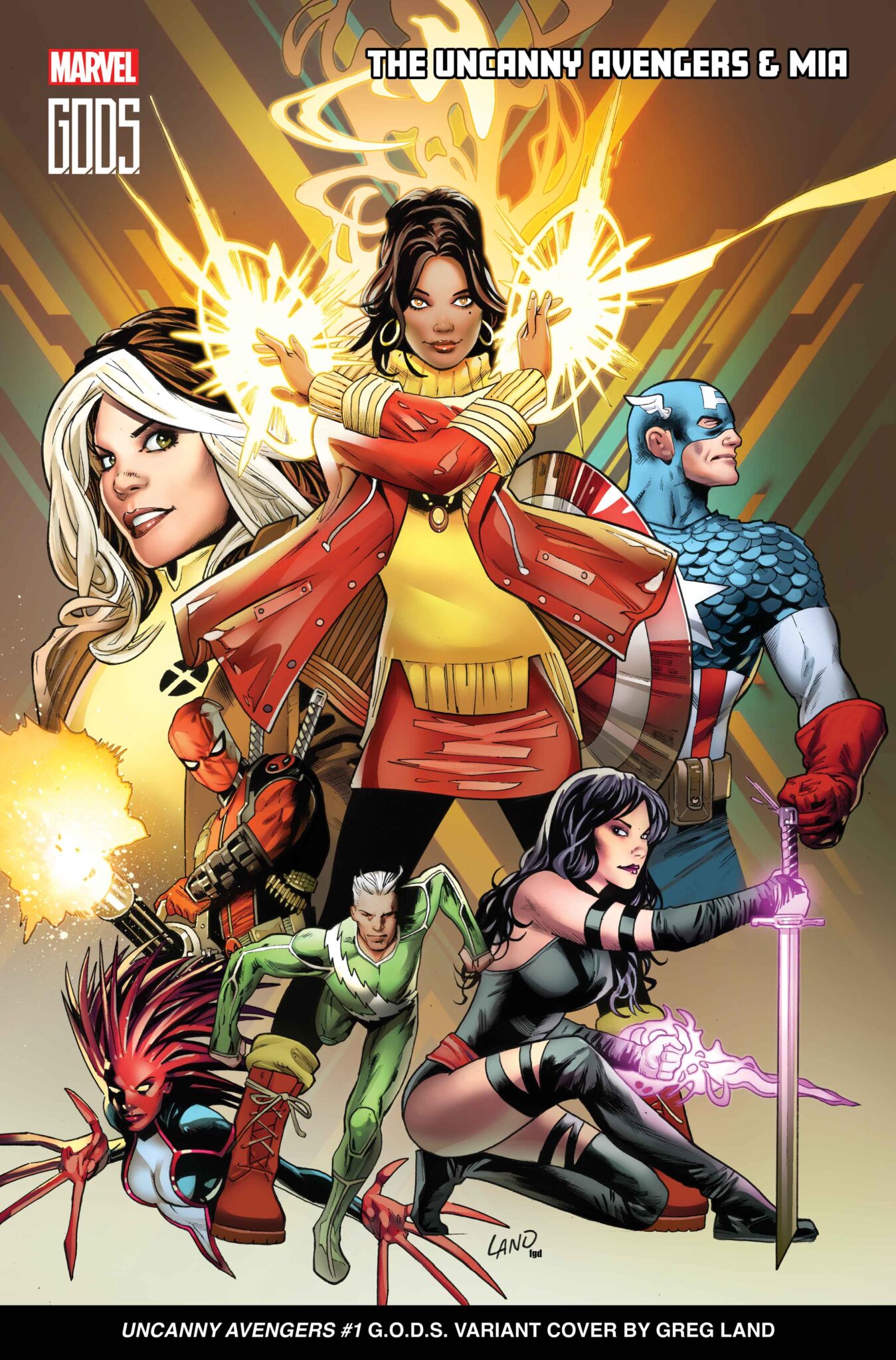 New Variant Covers Show Off The Power Of Jonathan Hickman's G.O.D.S 5