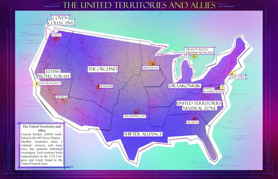 map of the UTA in the NPU