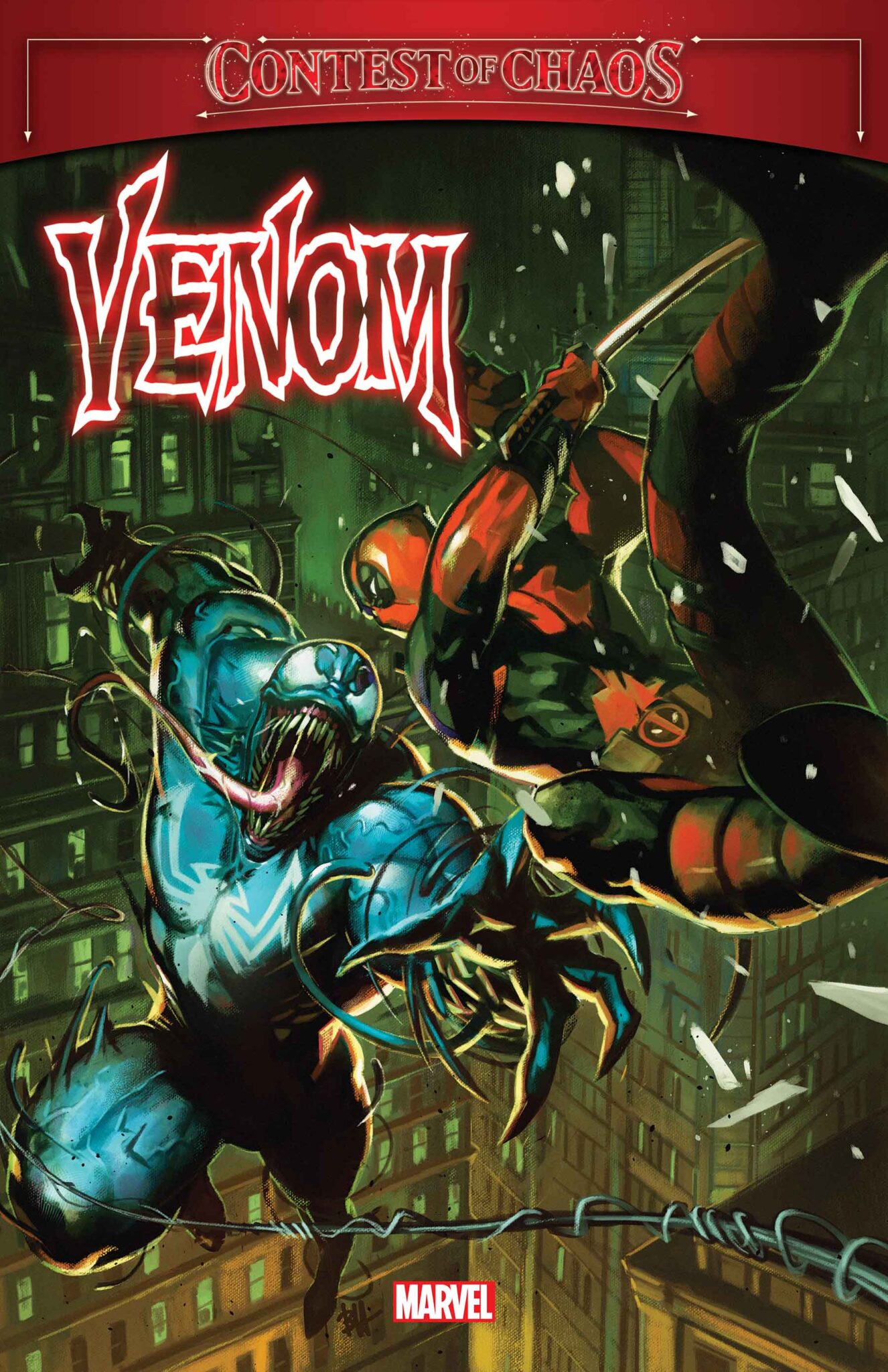 This Summer, Agatha Harkness's Contest Of Chaos Pits Heroes Against Each Other As Darkness Fills The Marvel Universe 6 Venom Annual Contest of Chaos cover
