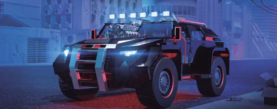 Black Chrome Is Here To Give You More Cyberpunk RED Lore, Gear, And Wacky Guns 2 Cyberpunk Black Chrome SUV
