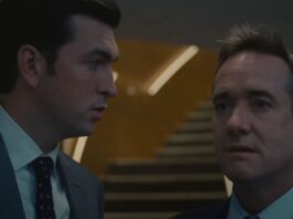 Greg and Tom speak ine the Succession finale