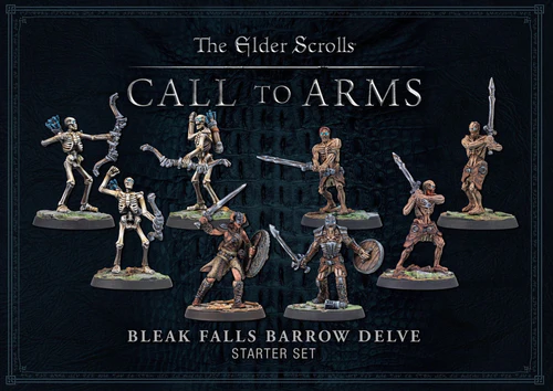 Modiphius Announces New Starter Set For 'The Elder Scrolls: Call To Arms' Miniatures Game, New Wave Of Minis, And More 4 The Elder Scrolls: Call to Arms Bleak Falls Barrow set