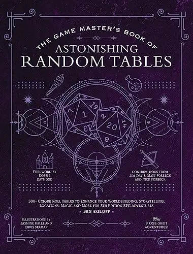 Let The Good Times Roll: 5 Ways You Can Use 'The Game Master's Book Of Astonishing Random Tables' To Make Your Adventures Rock 1