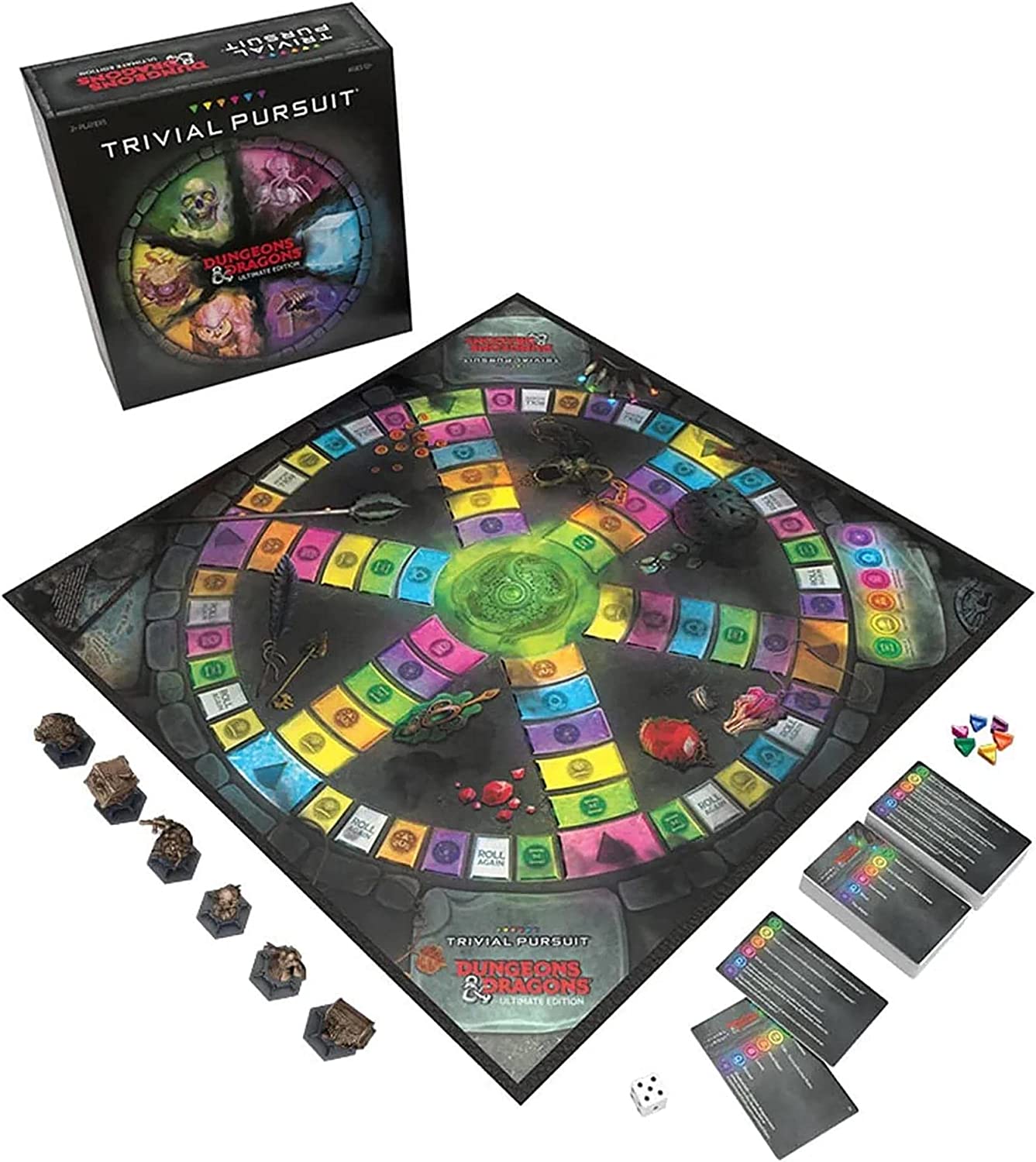 'Dungeons & Dragons Trivial Pursuit Ultimate Edition' Looks Good But Can't Decide Who It's For 1 Dungeons & Dragons Trivial Pursuit: Ultimate Edition box and contents