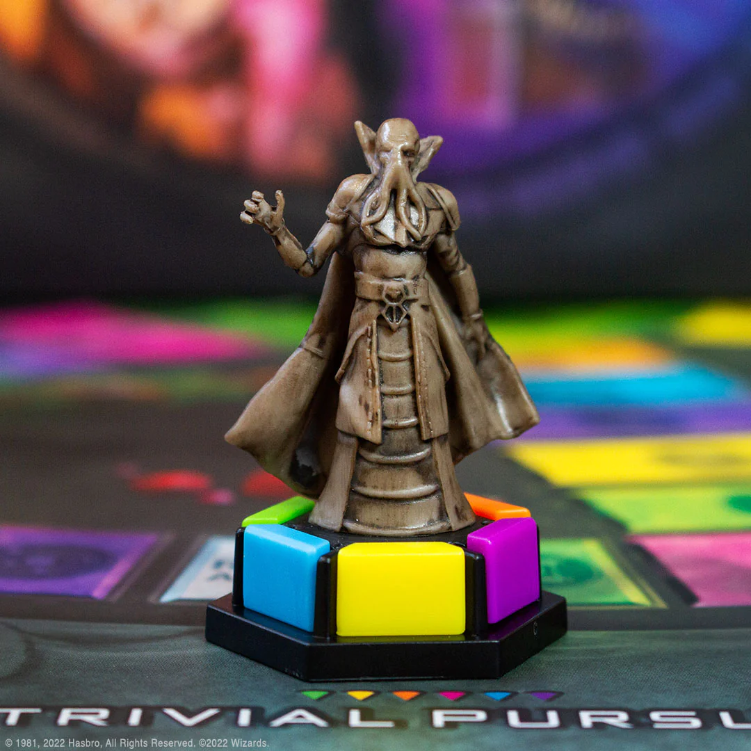 'Dungeons & Dragons Trivial Pursuit Ultimate Edition' Looks Good But Can't Decide Who It's For 2 Dungeons & Dragons Trivial Pursuit: Ultimate Edition mind flayer mini